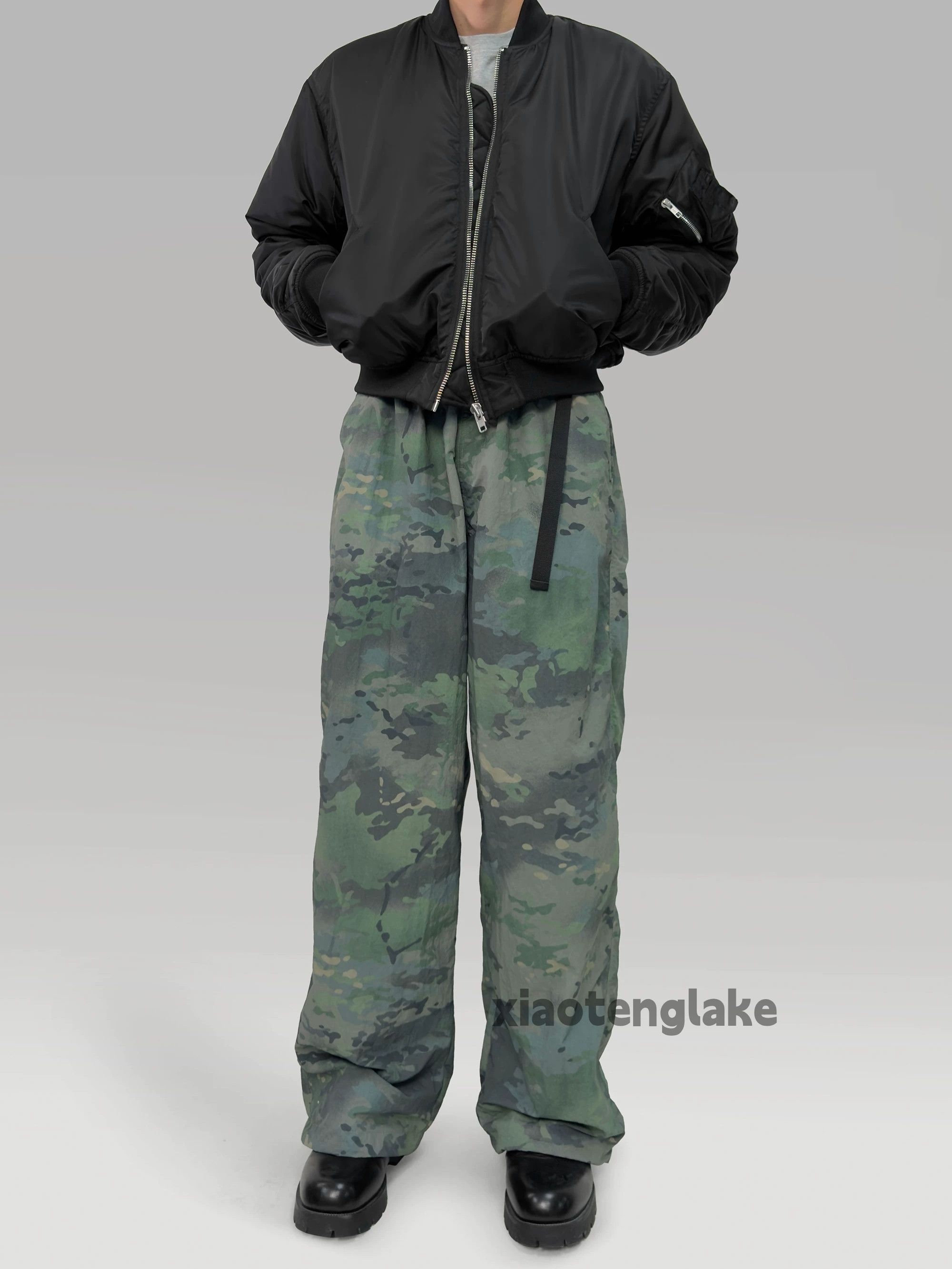 Designer × Vintage urban utility skate hiphop camo loose baggy outdoor pants Size US 30 / EU 46 - 5 Thumbnail
