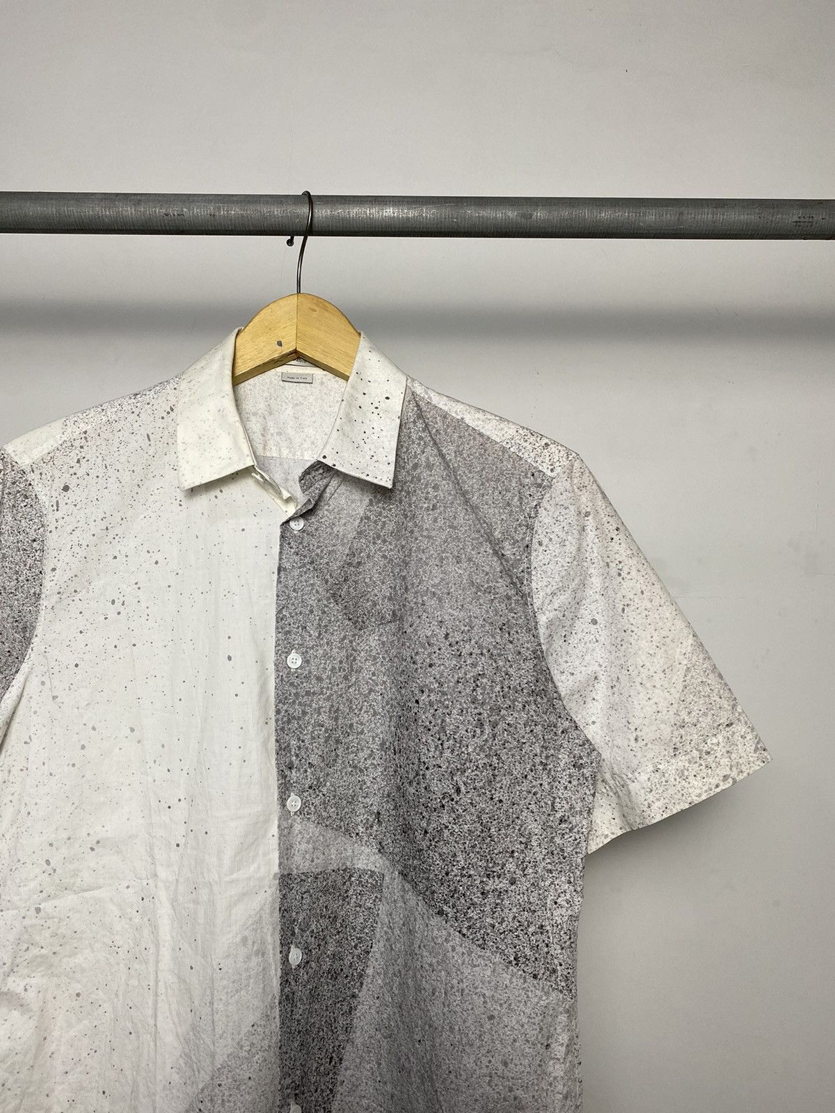 Balenciaga 2014 Balenciaga Sprayed Painter Shirt Size US M / EU 48-50 / 2 - 3 Thumbnail