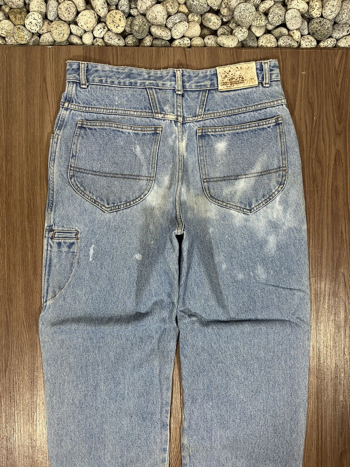 Marithe + Francois Girbaud Marithé François Girbaud Vintage Stone Washed Jeans Size US 33 - 3 Thumbnail