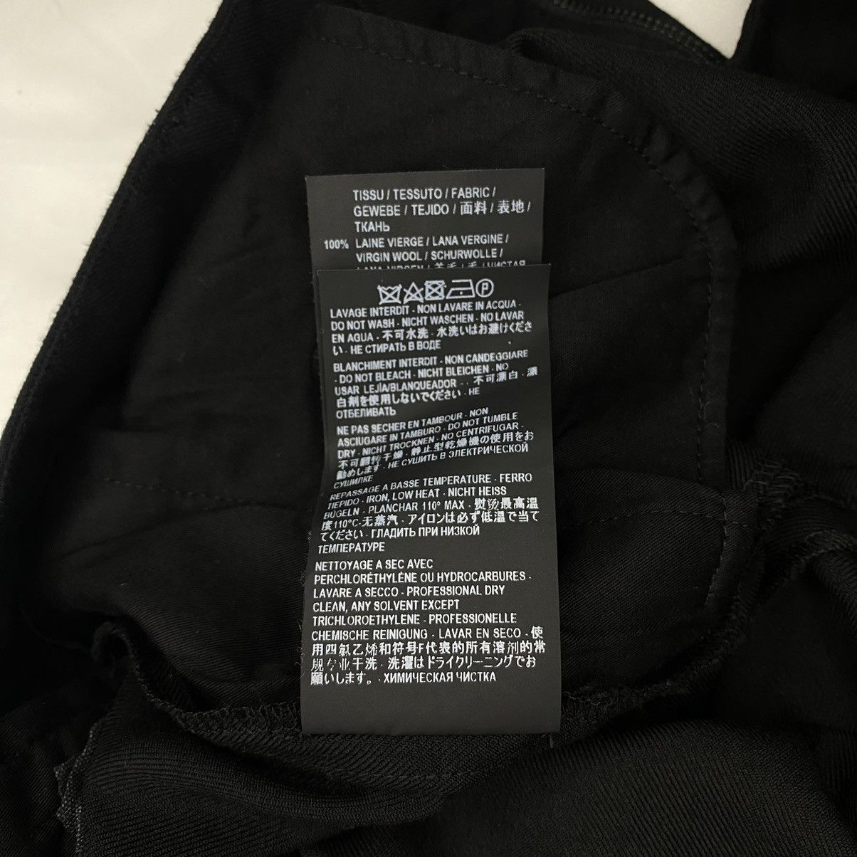 Saint Laurent Paris Saint Lauren Paris Ankle Zip Wool Trousers Size 25" / US 0 / IT 36 - 10 Thumbnail