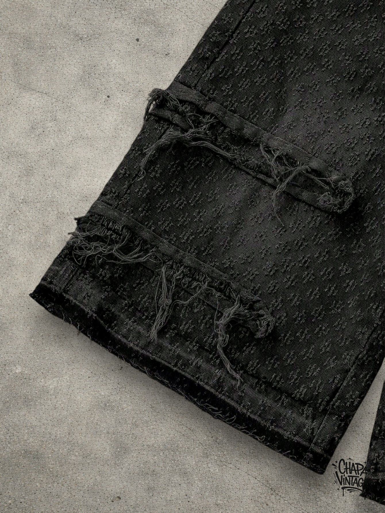 Japanese Brand Ripped opium shorts Size US 32 / EU 48 - 3 Thumbnail