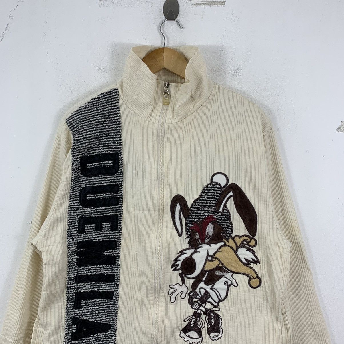 Vintage DUEMILA Sea’s Sports Corduroy Full Zipper Jacket Size US XL / EU 56 / 4 - 3 Thumbnail