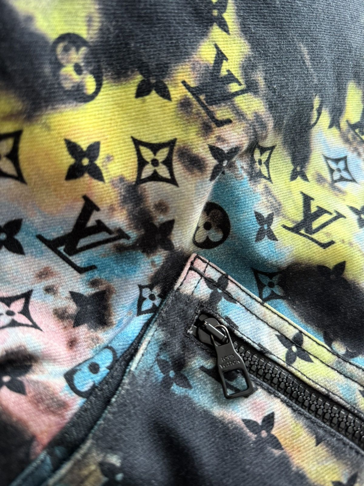 Louis Vuitton LV Multicolor Monogram Camo Cargo Pants
