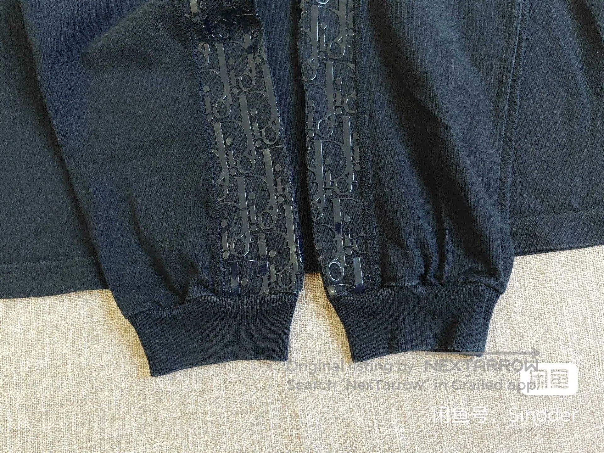 Dior Dior Men's Monogram Long Sleeve Sweatshirt. Size US L / EU 52-54 / 3 - 4 Thumbnail