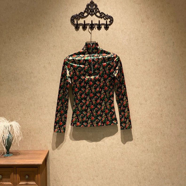 Louis Vuitton Louis Vuitton Letter logo flower full print long sleeve Size S / US 4 / IT 40 - 2 Thumbnail