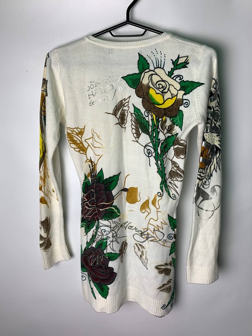 Vintage streetwear Y2K sportswear Ed Hardy long sleeve