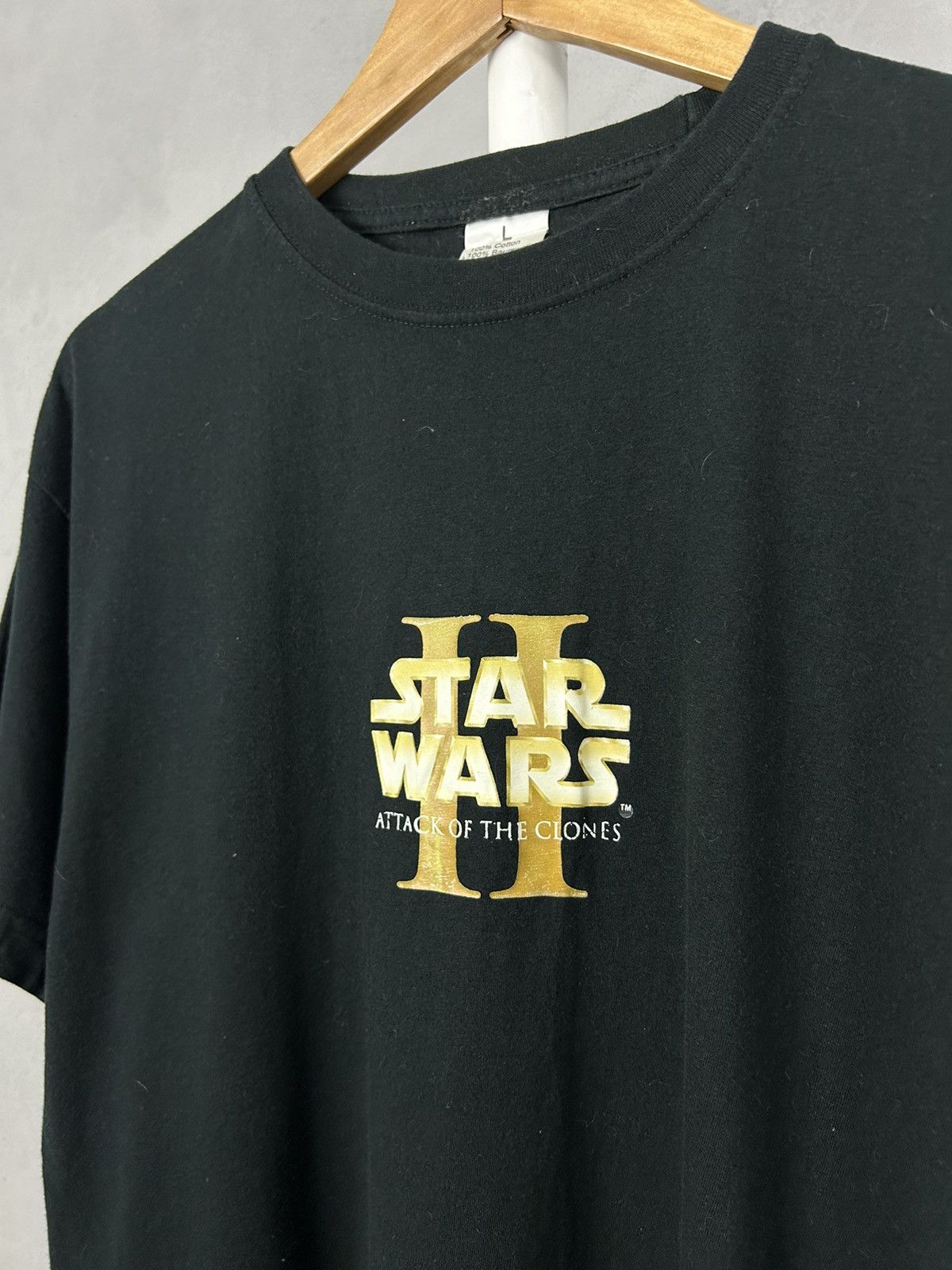 Star Wars Star Wars Vintage 2002 Episode II Attack of the Clones Tee Size US L / EU 52-54 / 3 - 3 Thumbnail