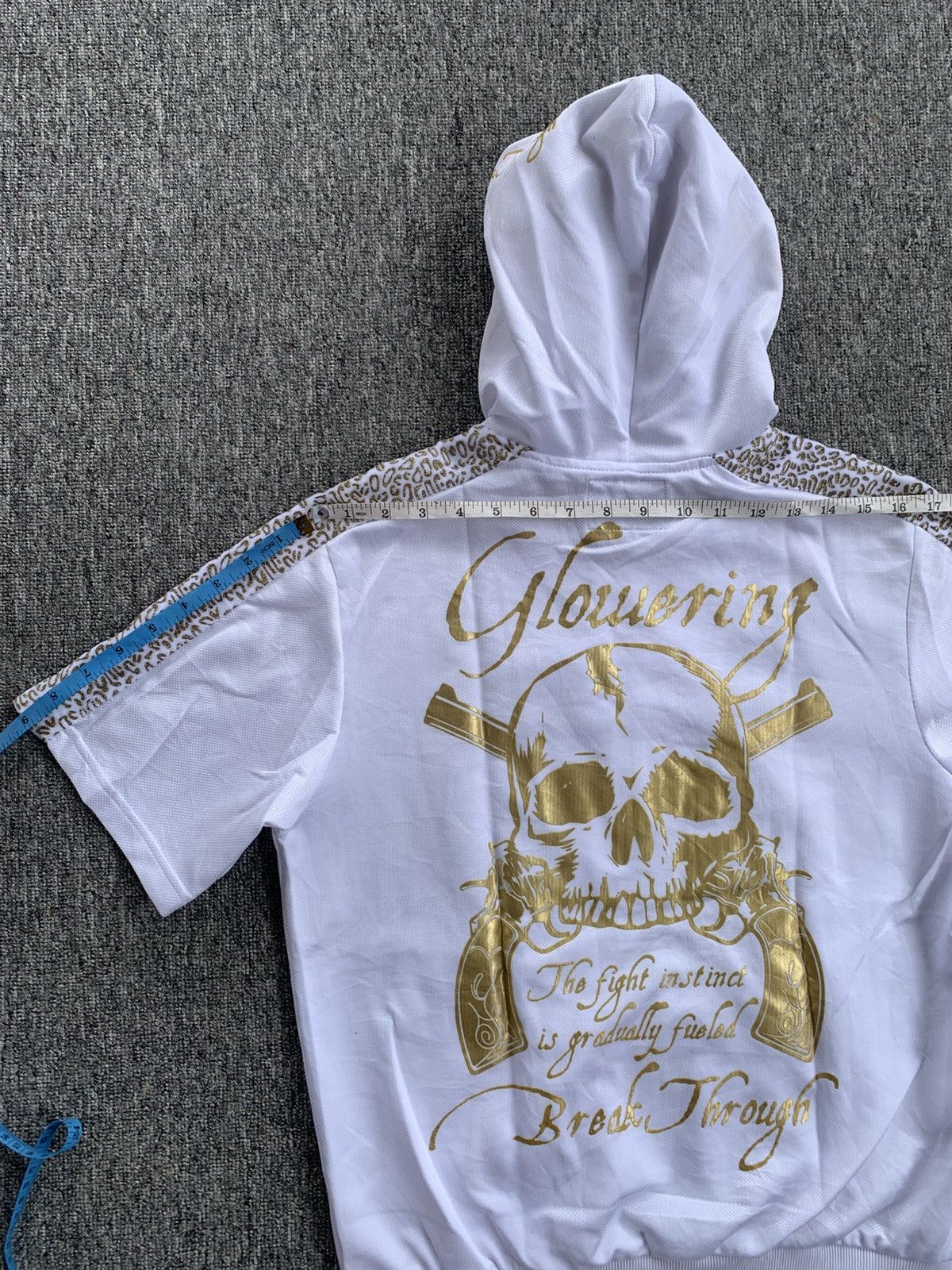 Japanese Brand Lamskin Crazy Skull Fighter Champions Hoodie Size US M / EU 48-50 / 2 - 12 Thumbnail