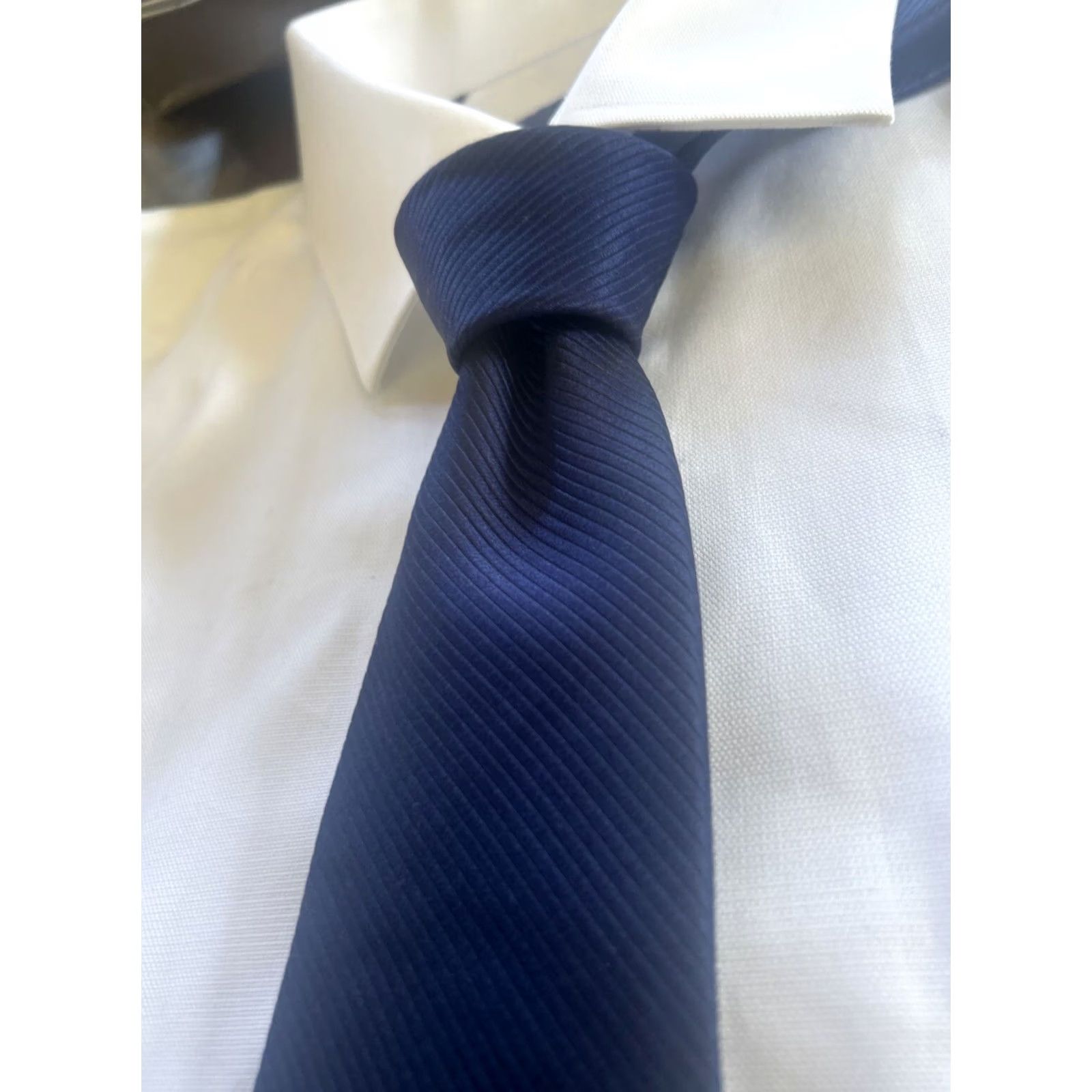 Vintage VINTAGE Jon Mertens Silk Tie Blue Preppy Mens VTG Rare Size ONE SIZE - 2 Thumbnail