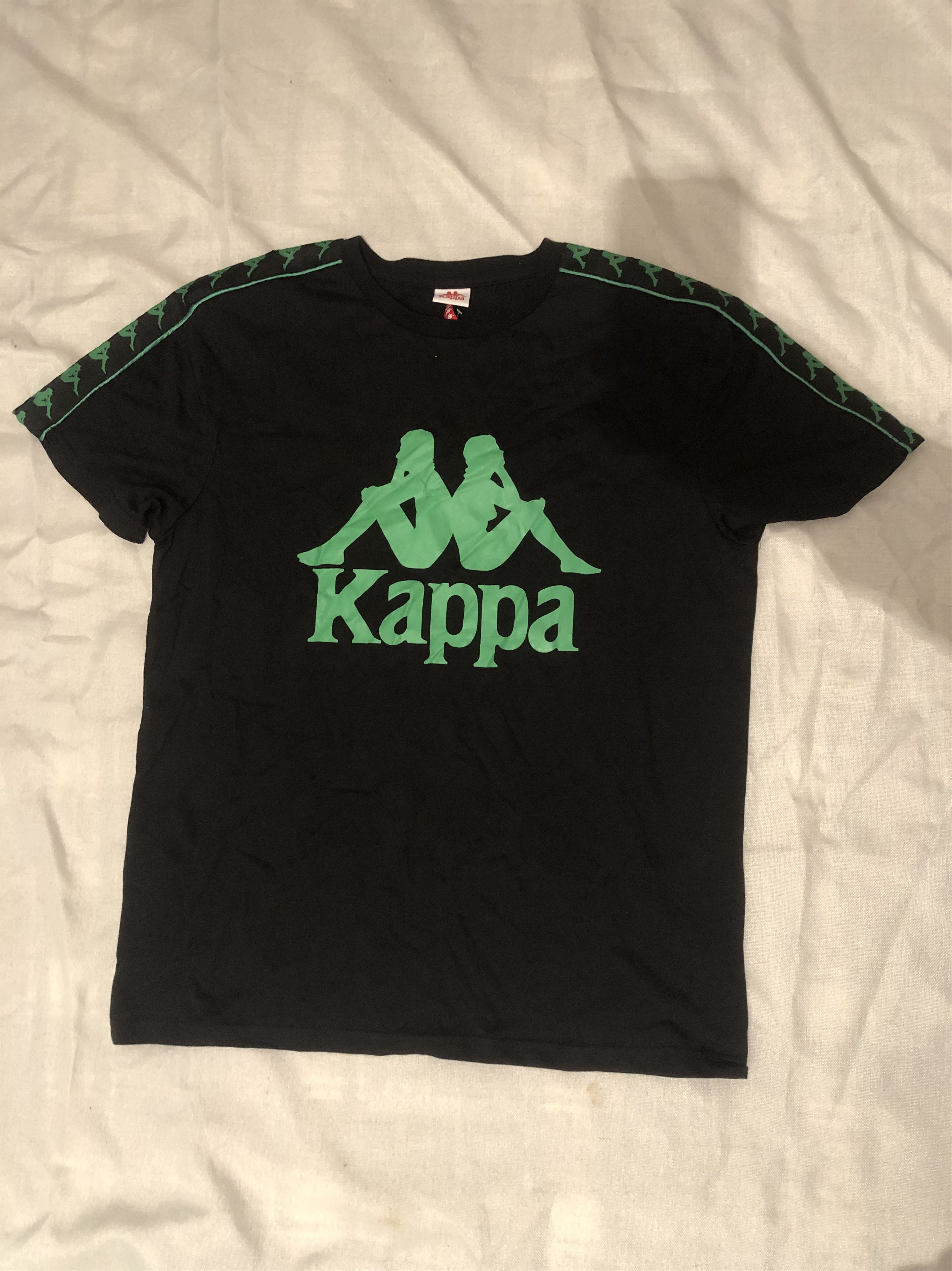 Kappa Short Sleeve T-Shirt Black Kappa Size US S / EU 44-46 / 1 - 1 Thumbnail