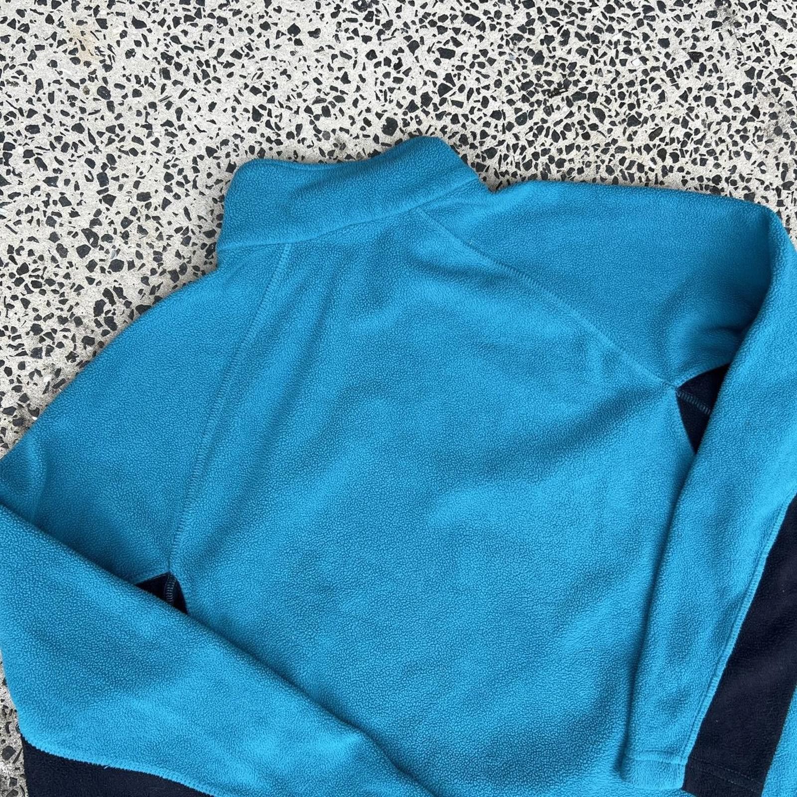 Kathmandu Blue and Navy 1/4 Zip Fleece ❄️ Size L / US 10 / IT 46 - 5 Thumbnail