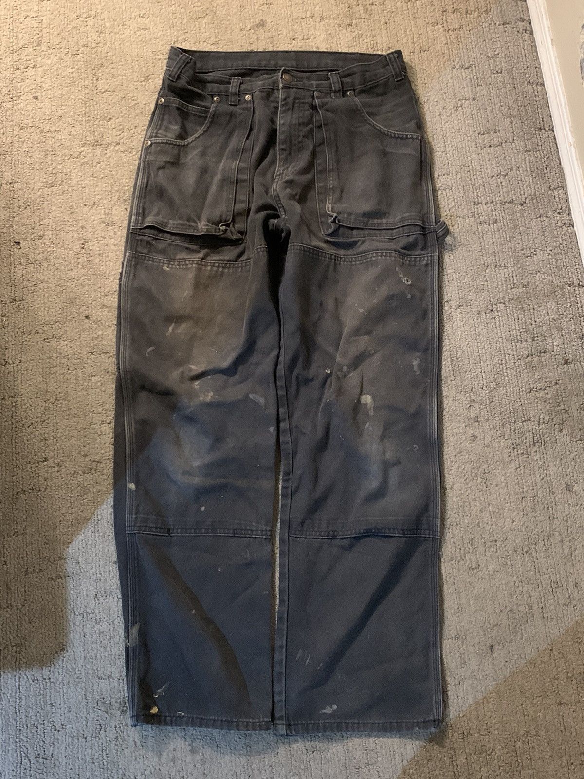 Dickies × Vintage Distressed Vintage Dickies Carpenter Pants Size US 32 / EU 48 - 1 Thumbnail