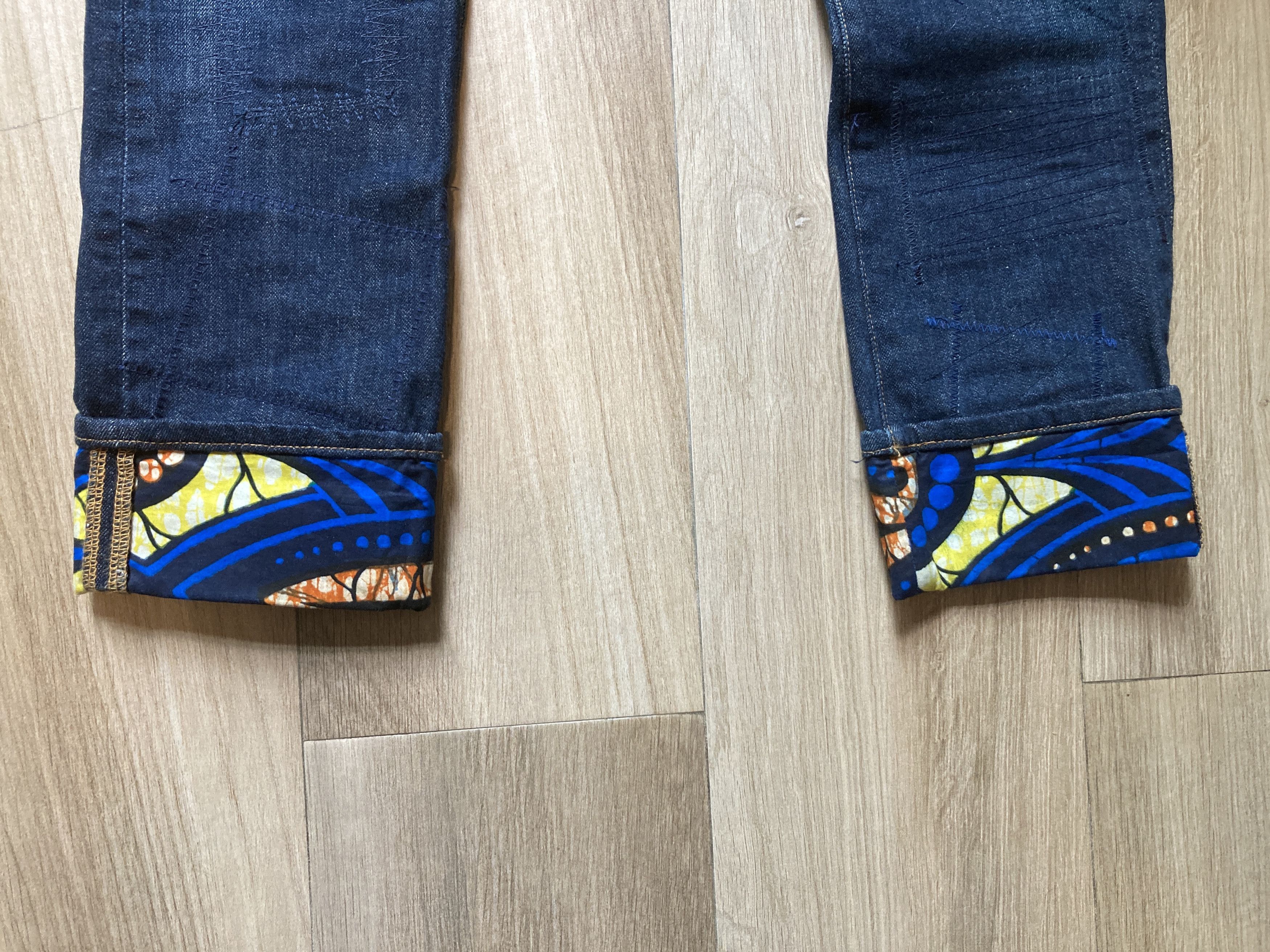 Junya Watanabe × Levi's Junya Watanabe Comme des Garcons X Levi's Patched Cuffs Jean Size US 32 / EU 48 - 7 Thumbnail
