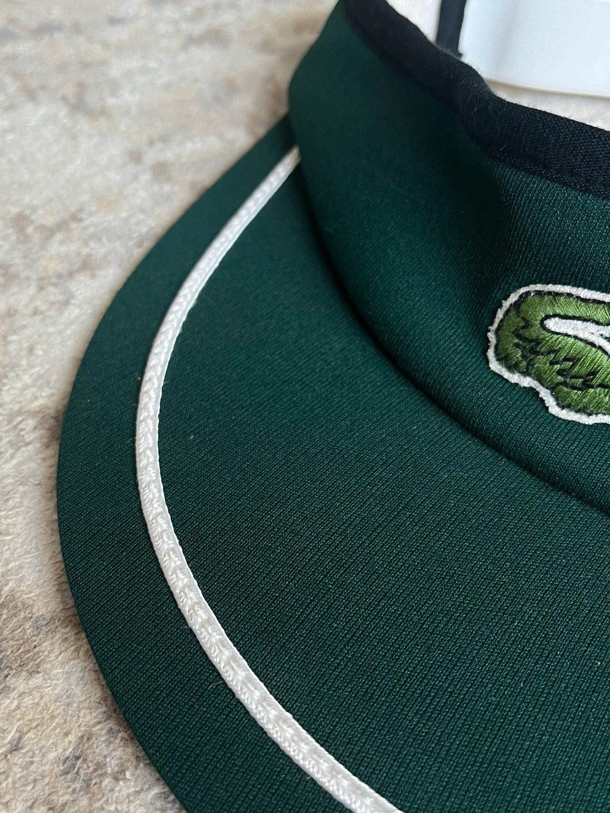 Lacoste Lacoste Chemise Made in Spain Visor Deadstock 90s One Size Size ONE SIZE - 4 Thumbnail