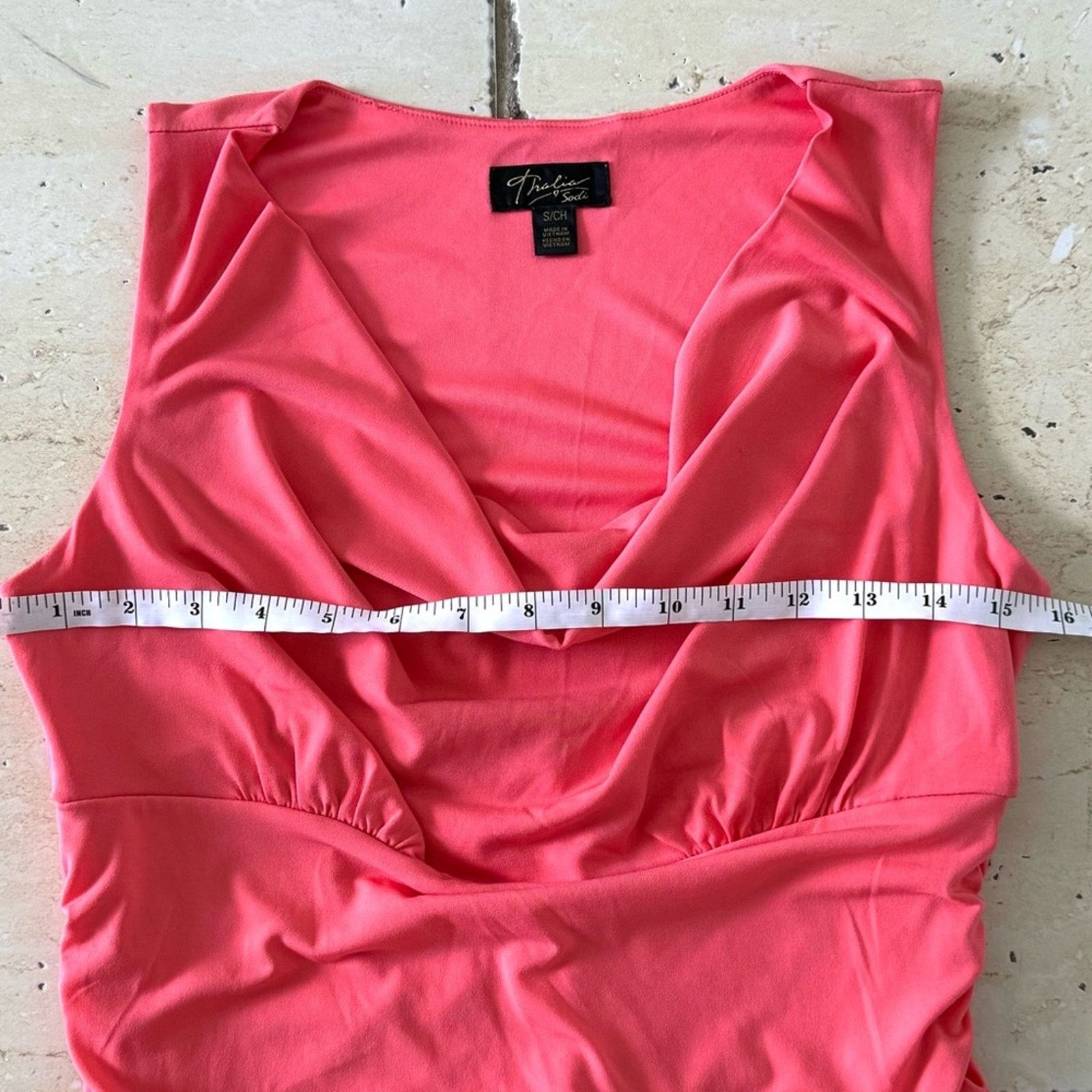 Other THALIA SODI Salmon Dress, Size S Size S / US 4 / IT 40 - 5 Thumbnail