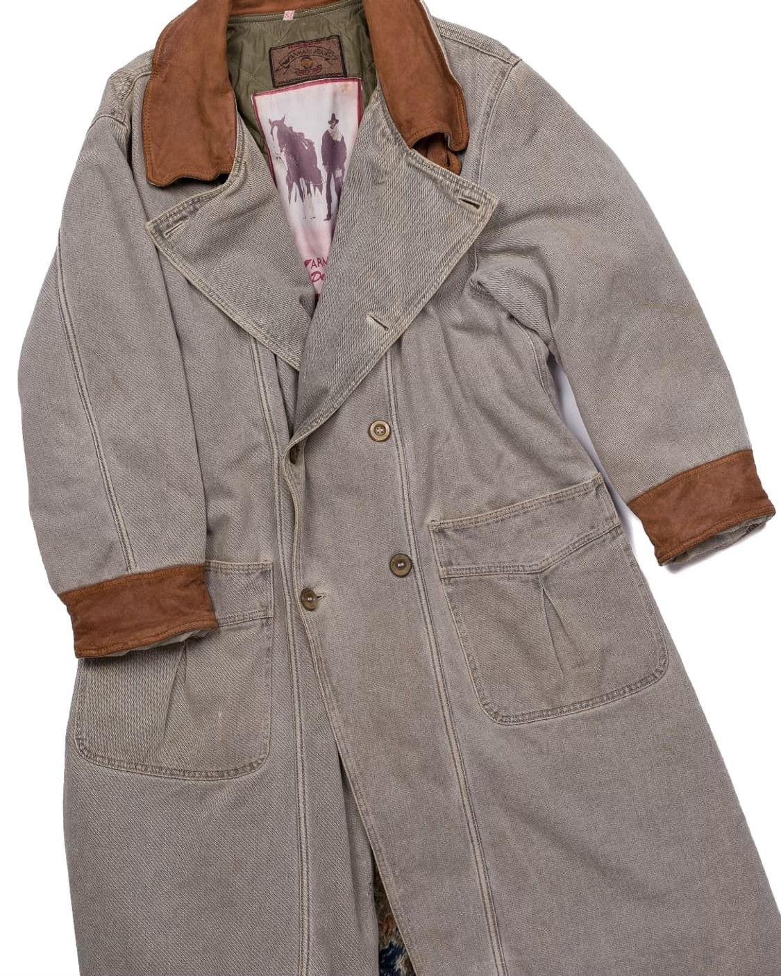 Armani Armani 80s Vintage Hunting Cotton Coat Size US M / EU 48-50 / 2 - 1 Thumbnail