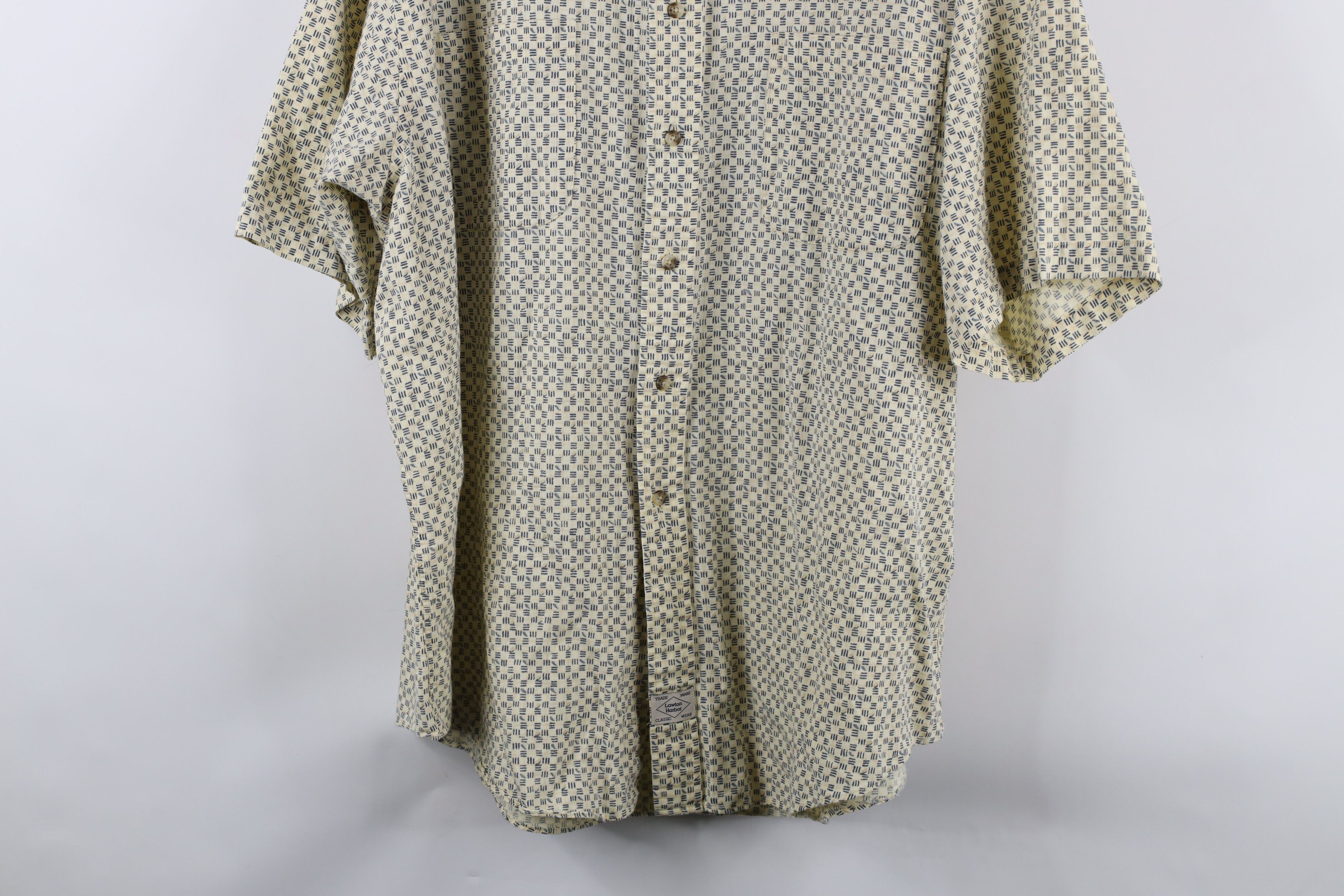 Vintage Vintage 90s Streetwear Linen Blend Button Down Shirt Size US XXL / EU 58 / 5 - 3 Thumbnail