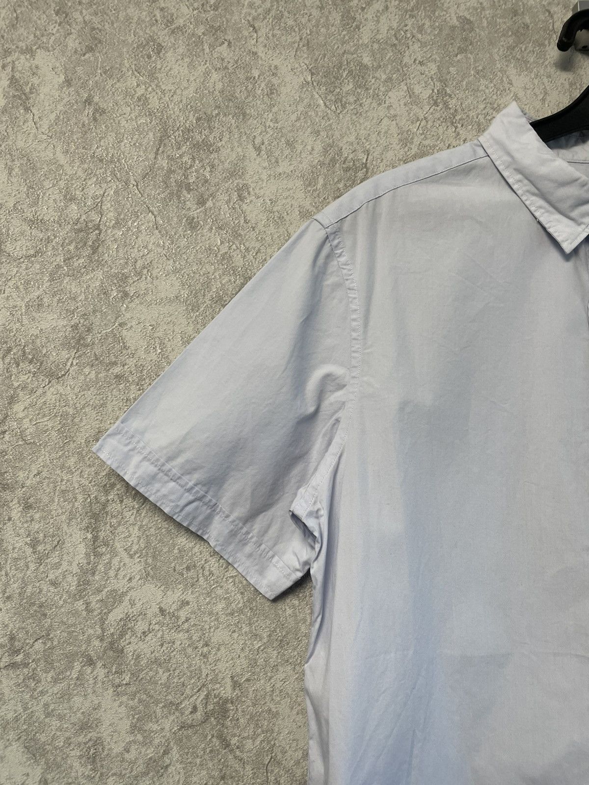 Allsaints Allsaints Blue Cotton Short Sleeve Button Up Shirt Size US M / EU 48-50 / 2 - 4 Thumbnail