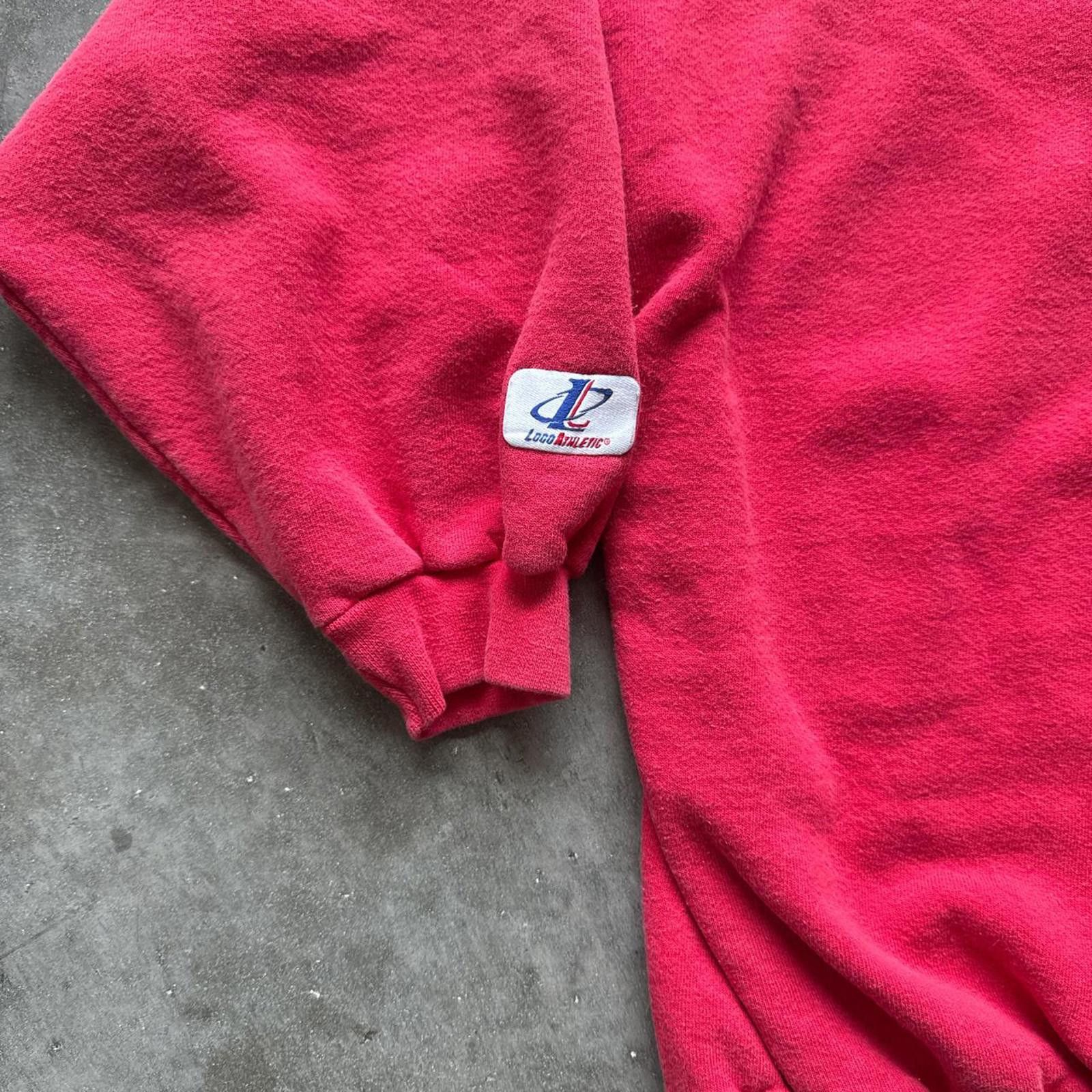 Logo Athletic Chicago Bulls Red Vintage Logo Athletic Crewneck Sweatshirt Size US XXL / EU 58 / 5 - 4 Thumbnail