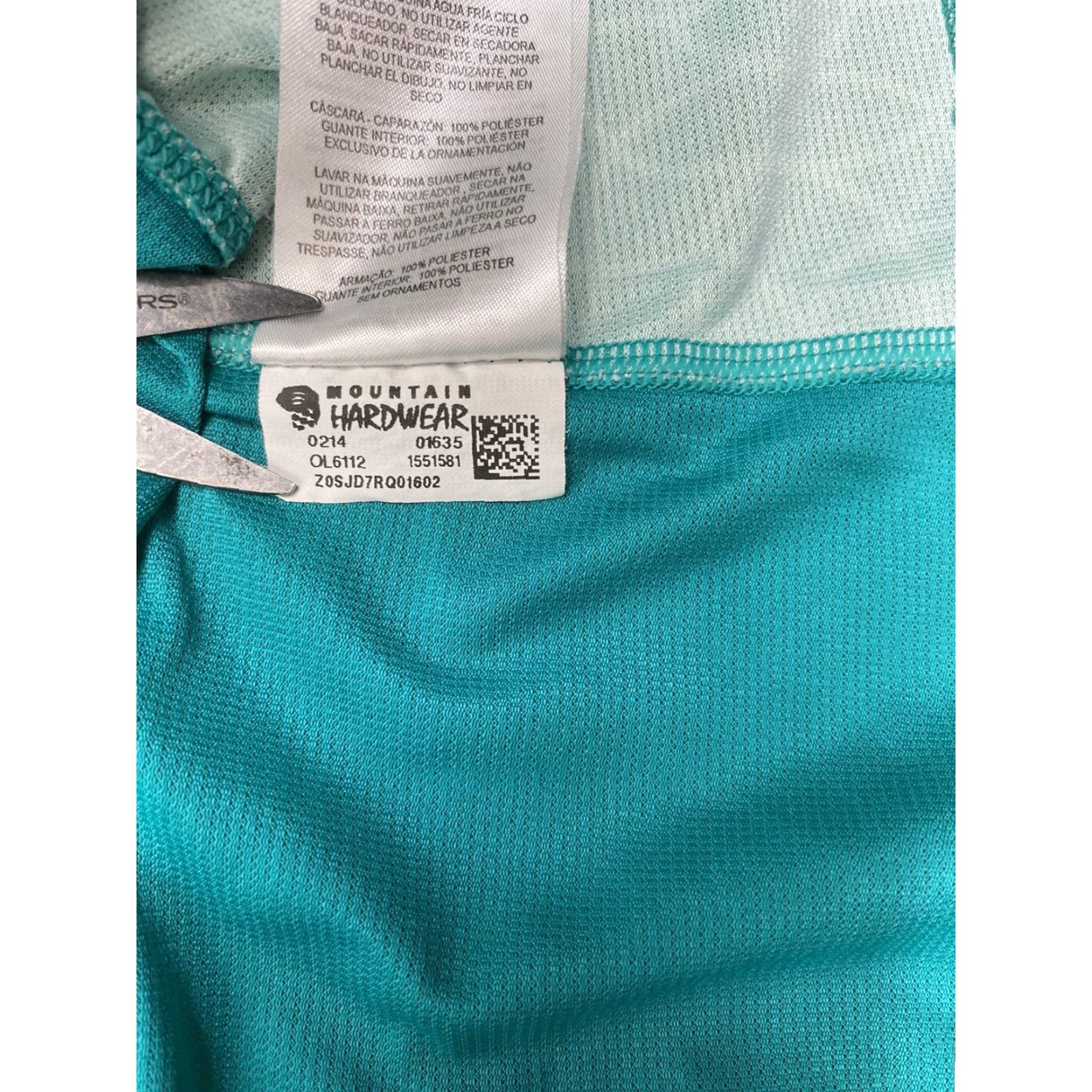 Mountain Hardwear VINTAGE Mountain Hardwear 1/4 Zip Pullover Casual Outdoor Hiking Camping Abstract #6995 Size XS / US 0-2 / IT 36-38 - 5 Thumbnail