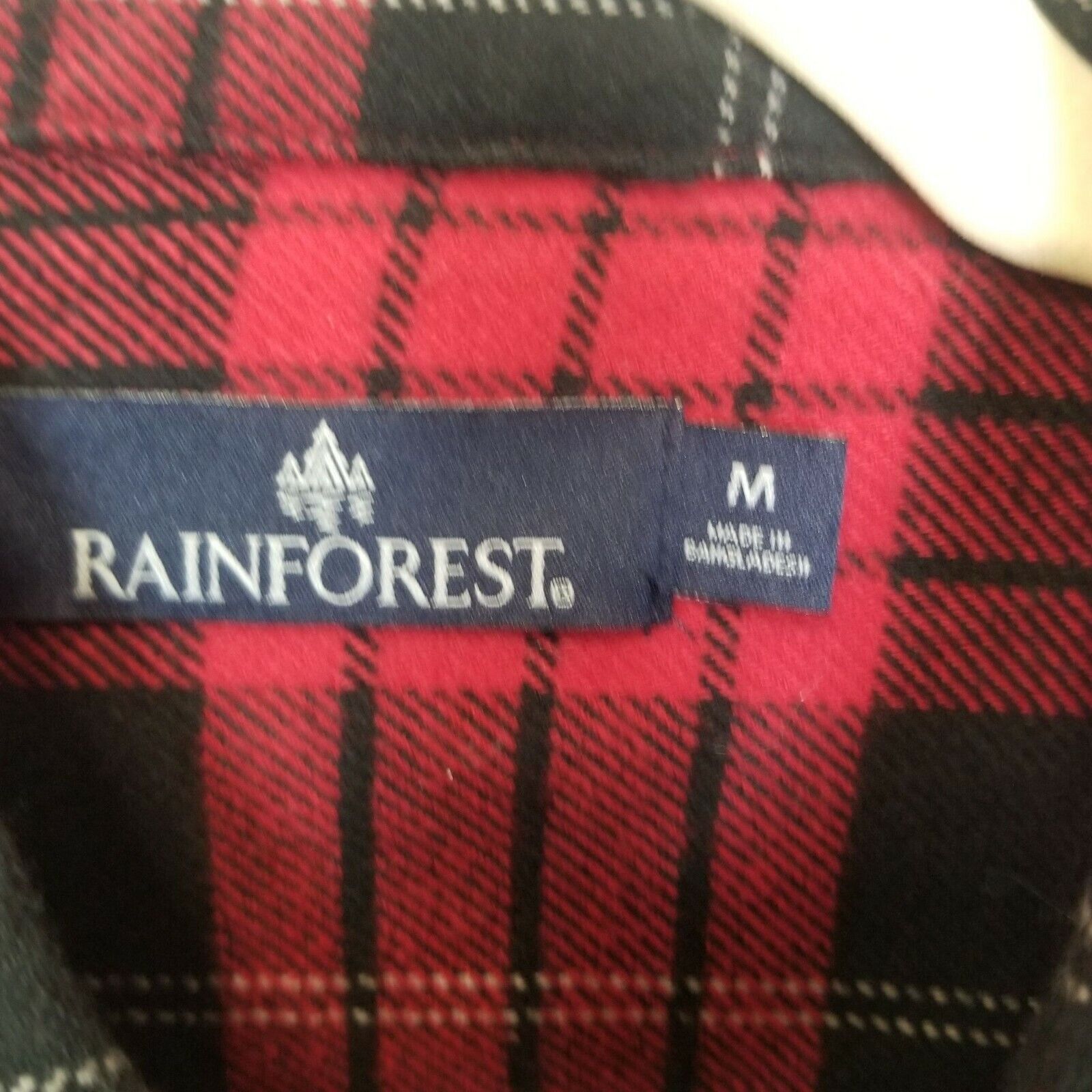Rainforest Rainforest Mens Plaid Flannel Shirt Size M Gorpcore Outdoor Size US M / EU 48-50 / 2 - 6 Thumbnail
