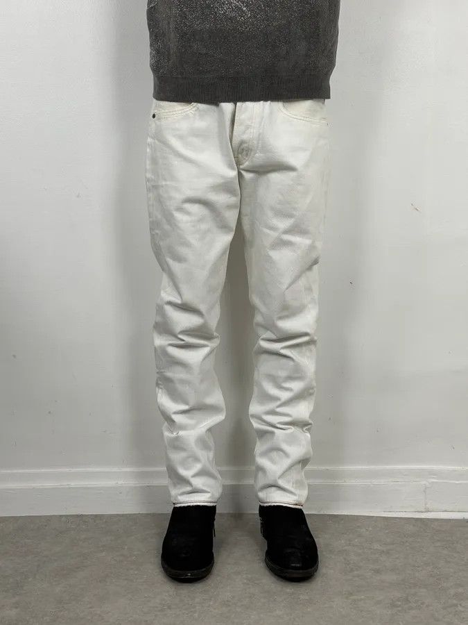 Stone Island Stone Island White Denim Jeans Size US 32 / EU 48 - 2 Thumbnail