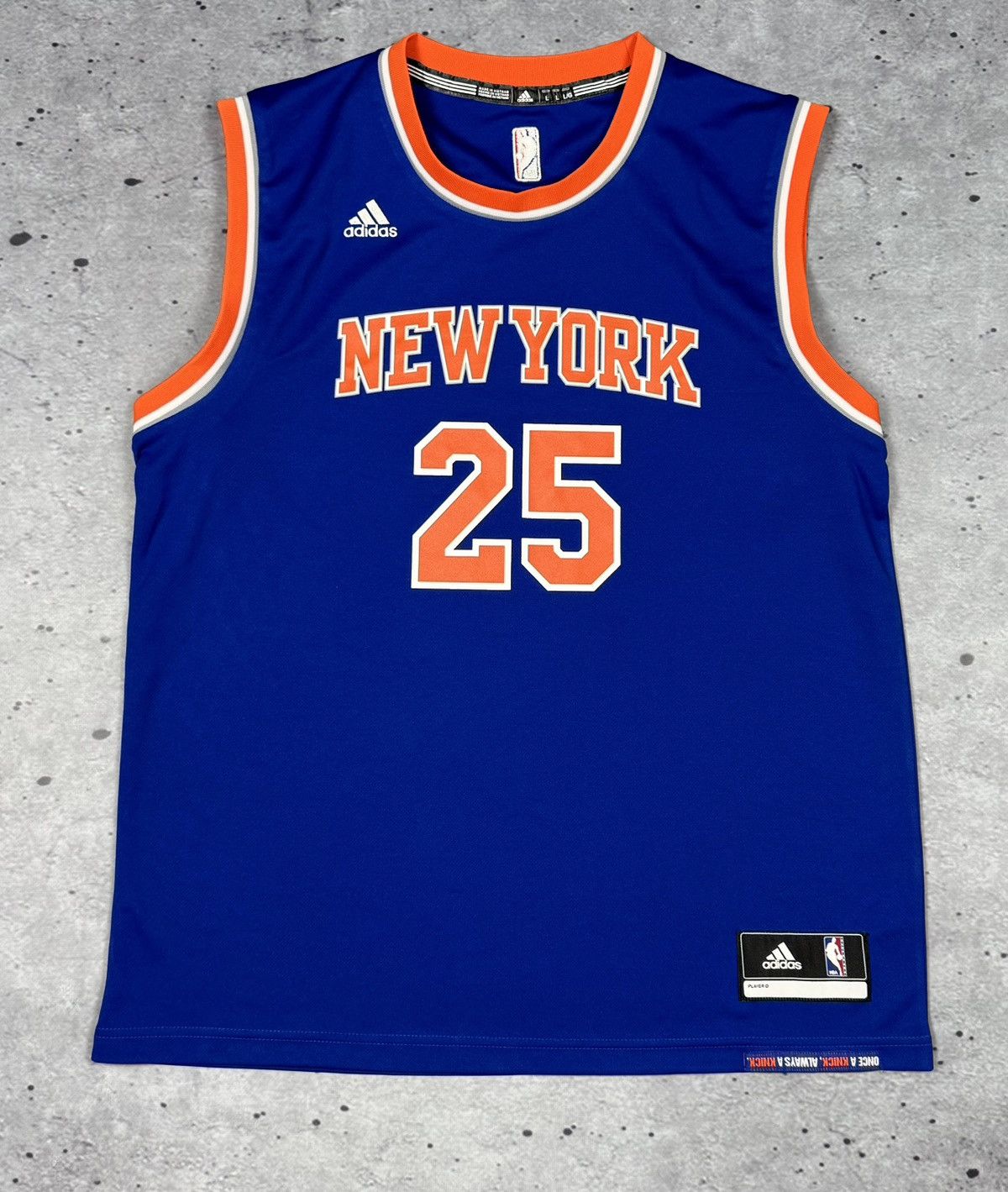 New York Knicks Rose Adidas NBA Basketball Jersey