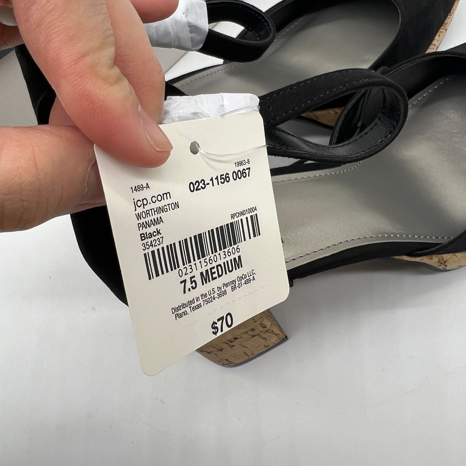 Other Worthington Womens Panama Block Heel Pumps 7.5 Size US 7.5 / IT 37.5 - 9 Thumbnail