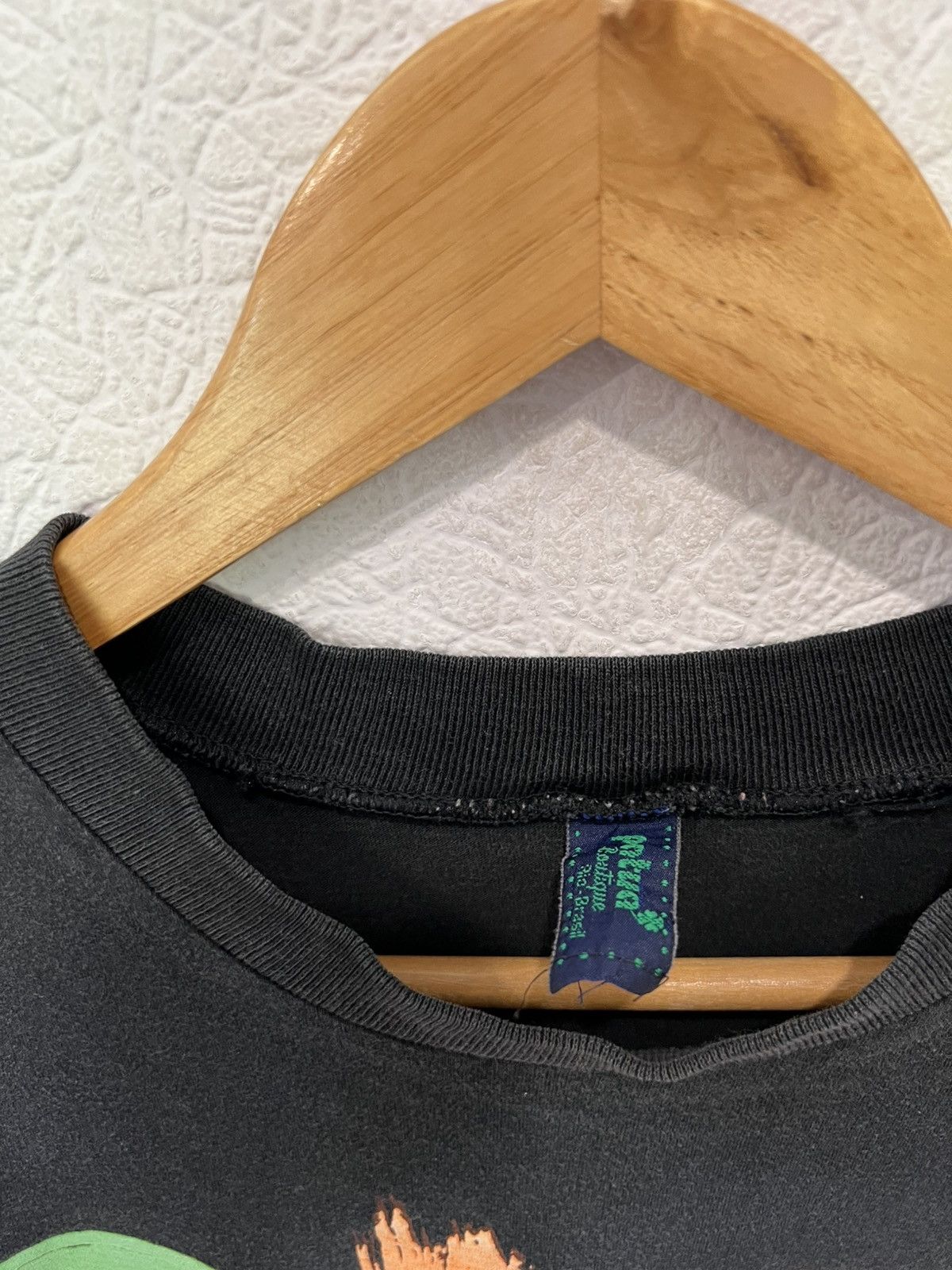 Vintage Vintage Very Rare 90’s BRASIL Black T Shirt Tee Size US L / EU 52-54 / 3 - 5 Thumbnail