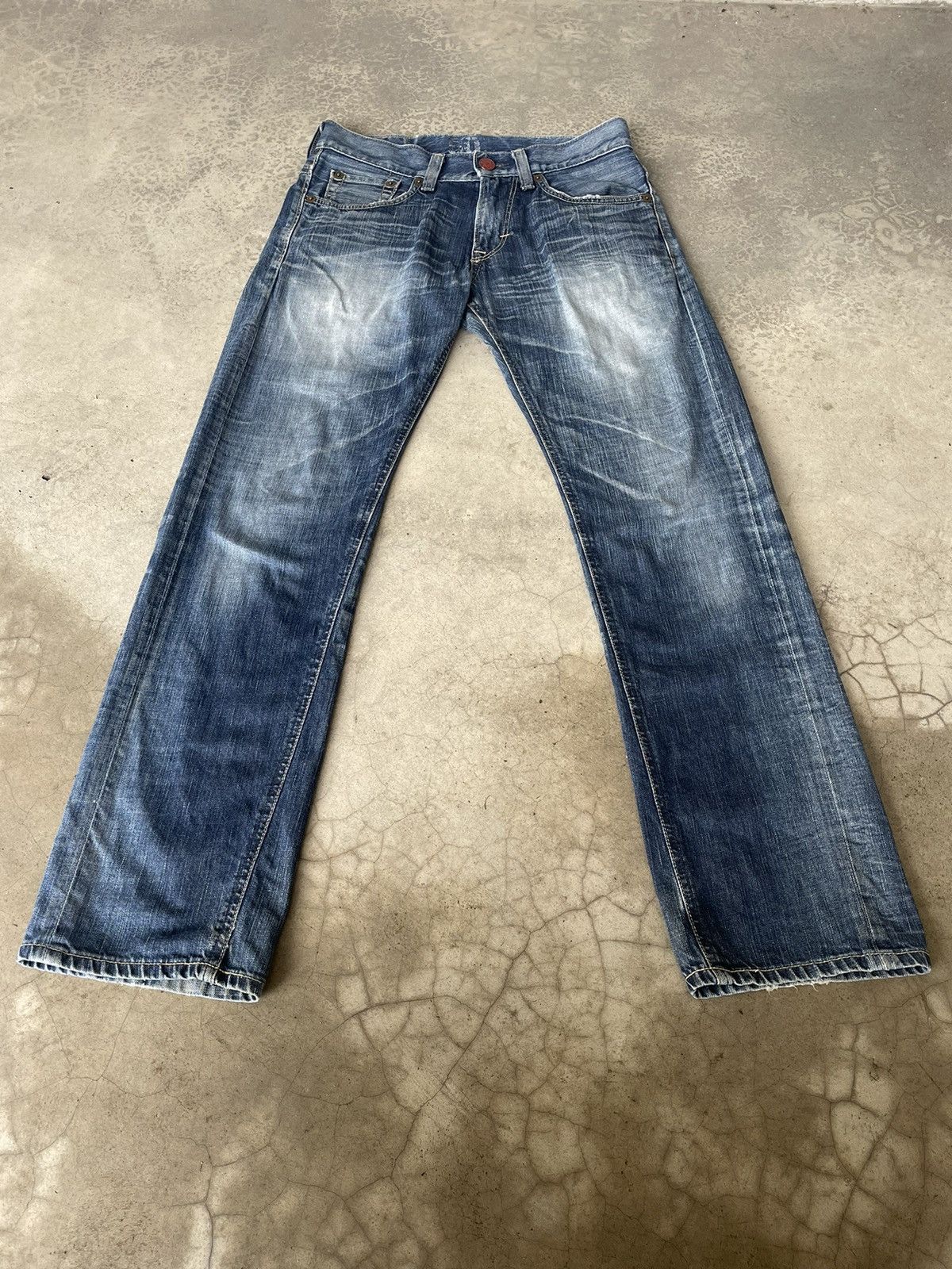 Edwin Edwin Blue Trip Faded Jeans Size US 30 / EU 46 - 1 Thumbnail