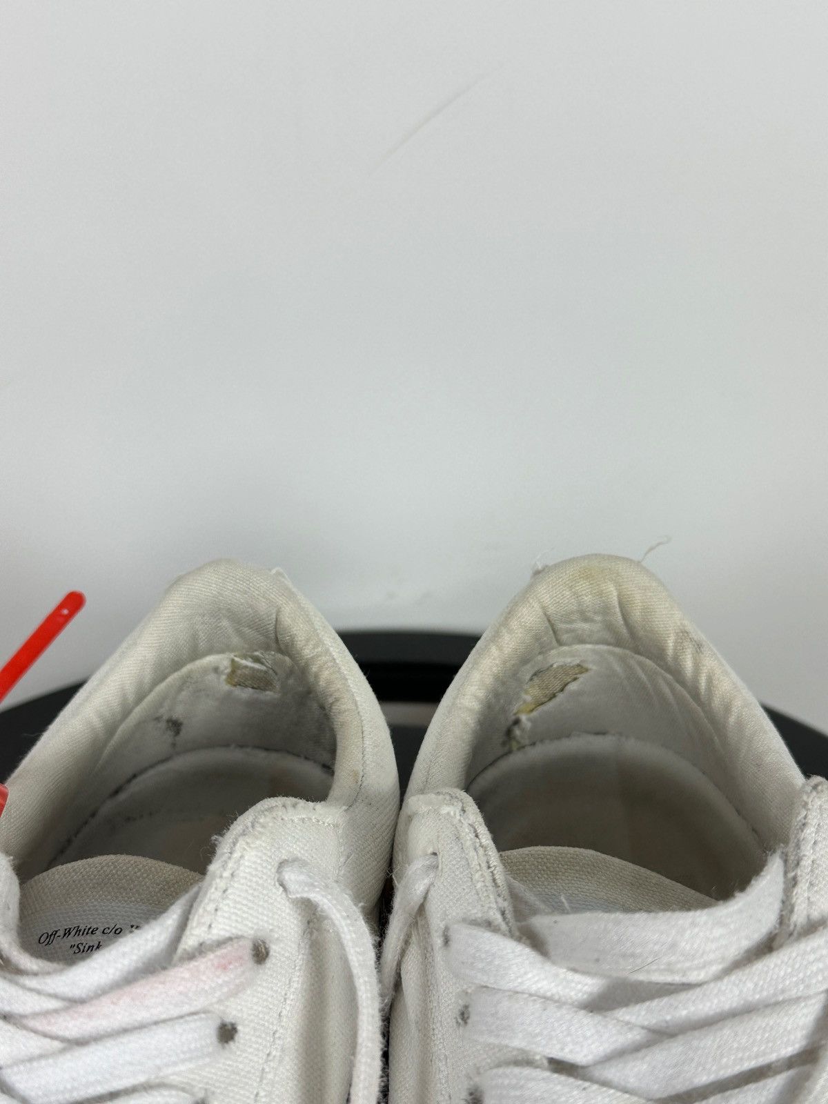 Off-White Off-White Vulcanized Virgil Abloh Low Top Sneakers Size US 8 / IT 38 - 23 Thumbnail