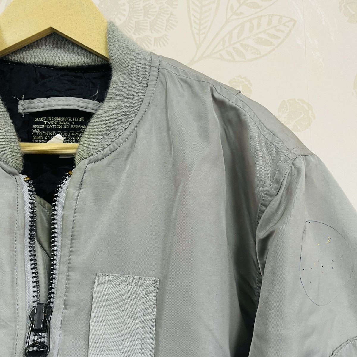 I. Spiewak And Sons Vintage I Spiewak & Sons Inc Bomber MA-1 Jacket Size US M / EU 48-50 / 2 - 6 Thumbnail