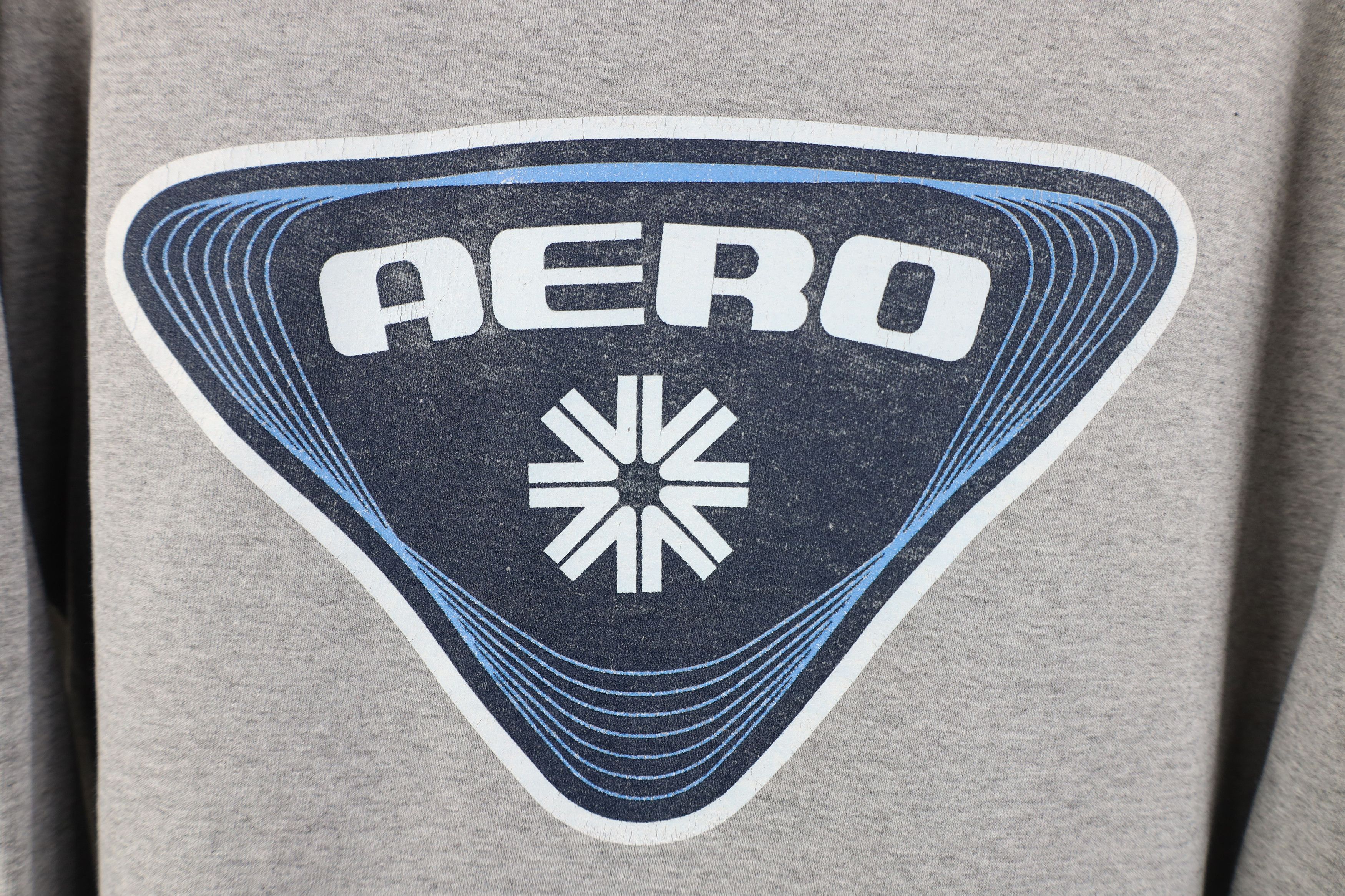 Aeropostale Vintage 90s Y2K Aeropostale Snowflake Snowboarding Hoodie Size US L / EU 52-54 / 3 - 4 Thumbnail