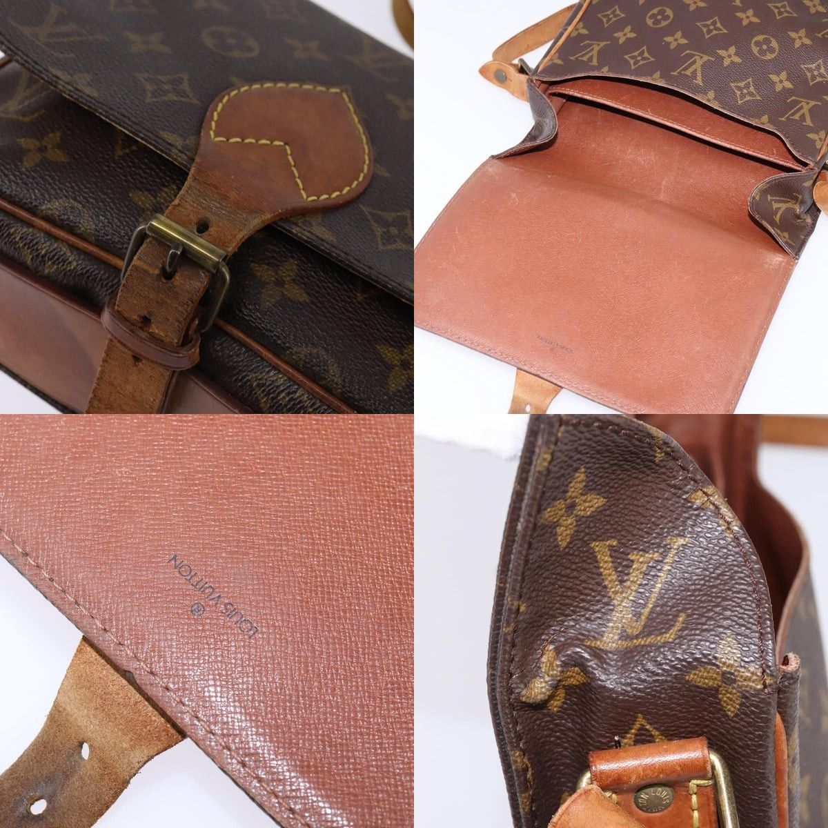 Louis Vuitton LOUIS VUITTON Monogram Cartouchiere MM Shoulder Bag M51253 Size ONE SIZE - 11 Thumbnail