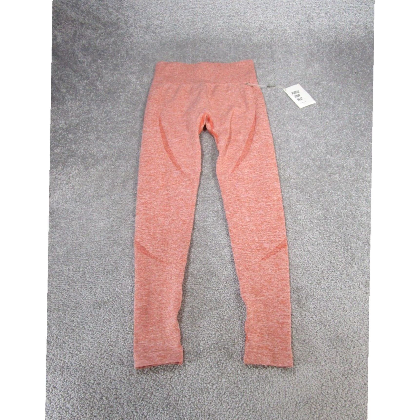Vintage Womens Compression Leggings Small Extra Large Light Orange Size 28" / US 6 / IT 42 - 1 Thumbnail
