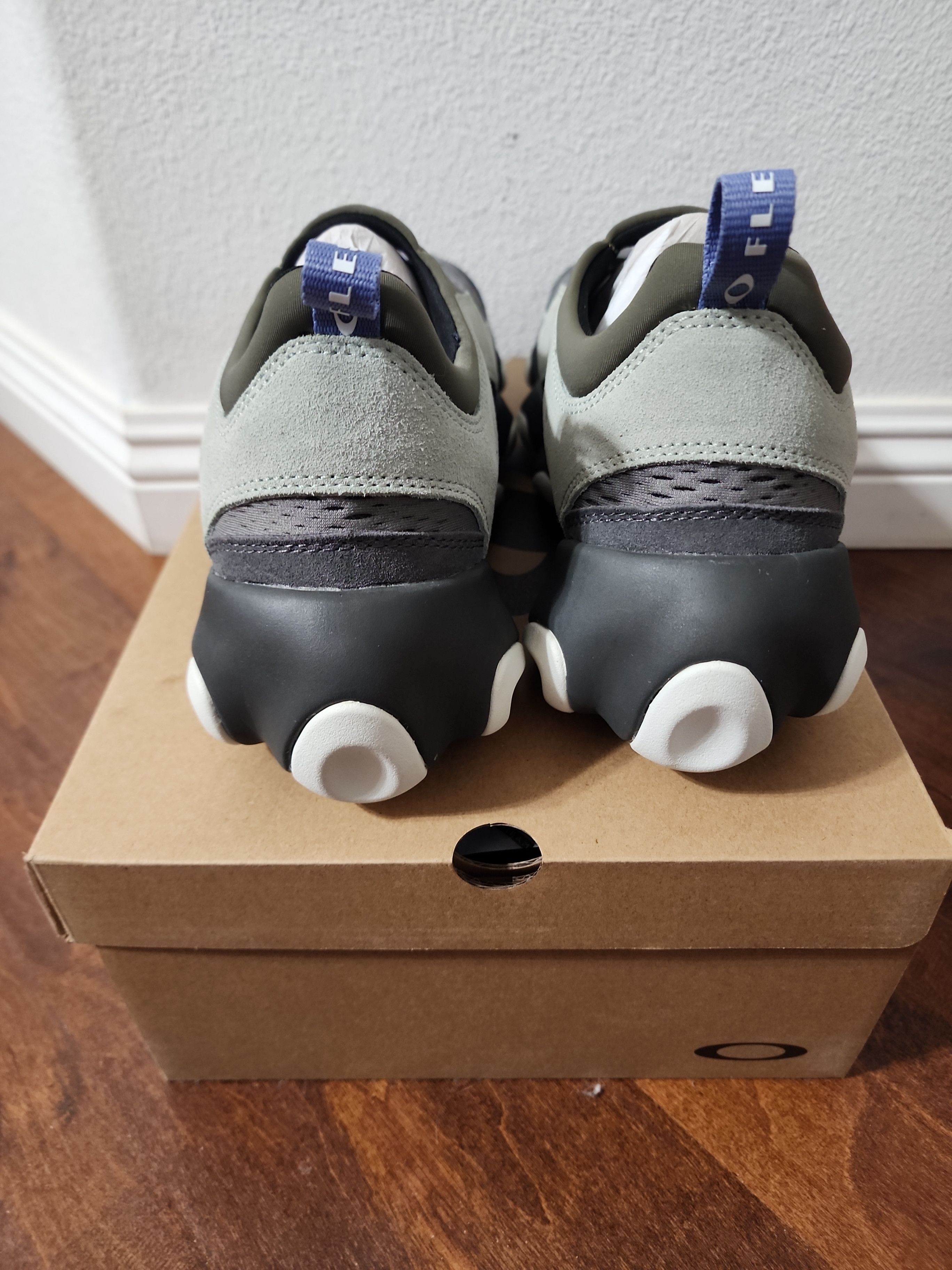Brain Dead × Oakley Oakley Brain Dead Factory Team Flesh Sandal Iron Brown Grey Size US 12.5 / EU 45-46 - 5 Thumbnail