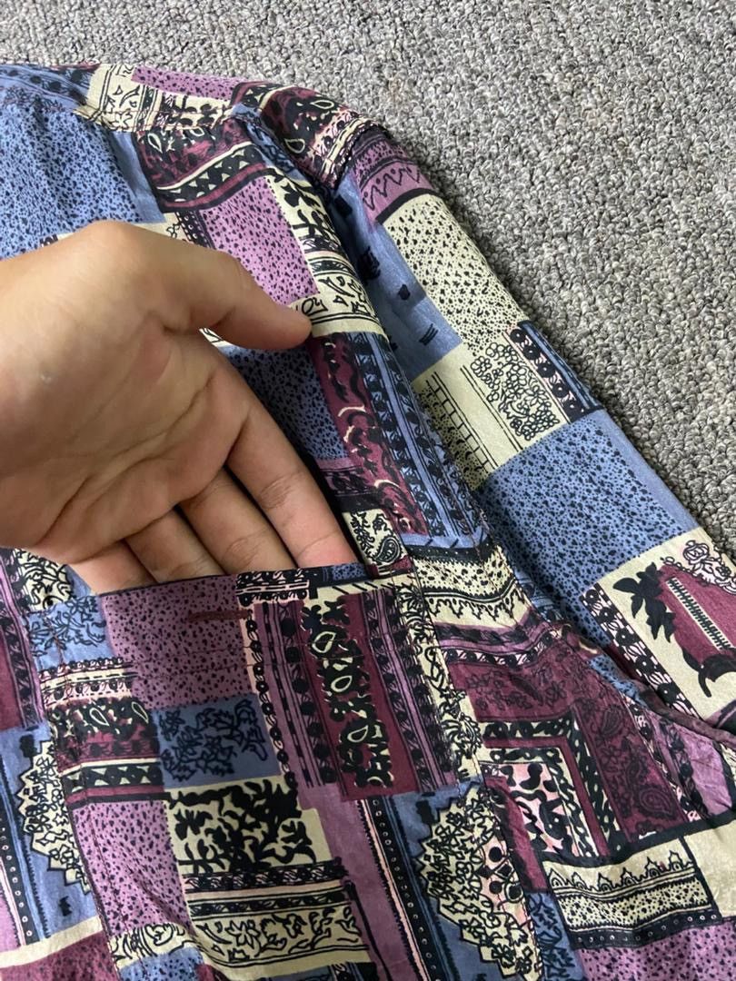Japanese Brand Fiona Macphail Vintage Pattern Button Up Shirts (185) Size US M / EU 48-50 / 2 - 5 Thumbnail