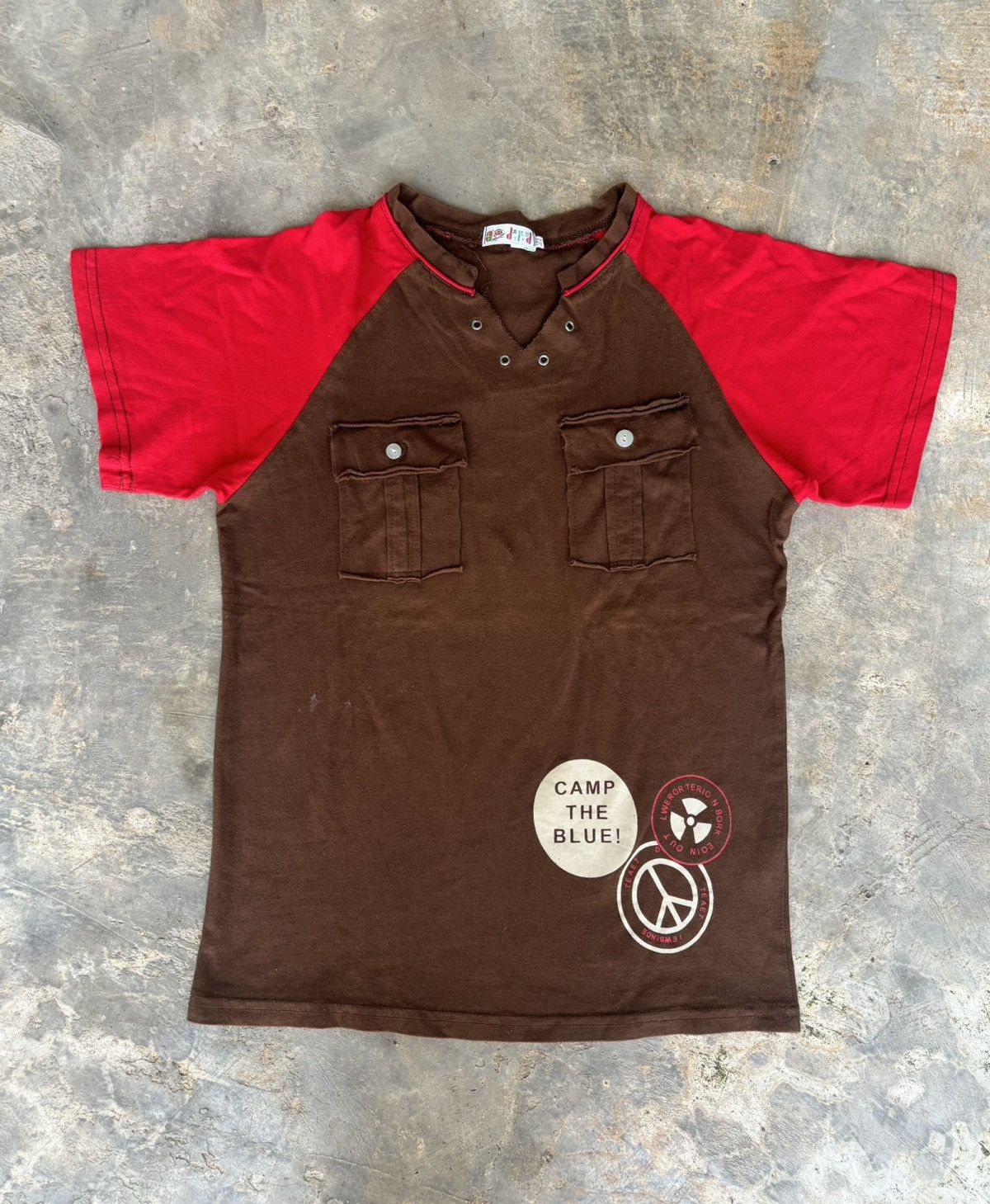 Hysteric Glamour Y2k Double Pocket Ifsix Punk Style Tshirt Size US M / EU 48-50 / 2 - 1 Thumbnail