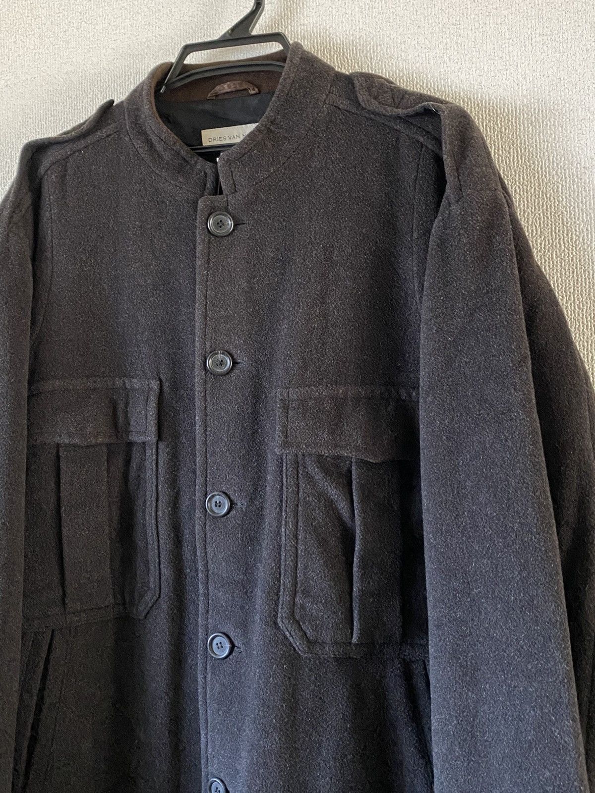 Dries Van Noten Dries Van Noten 97AW Military Jacket Size US L / EU 52-54 / 3 - 4 Thumbnail