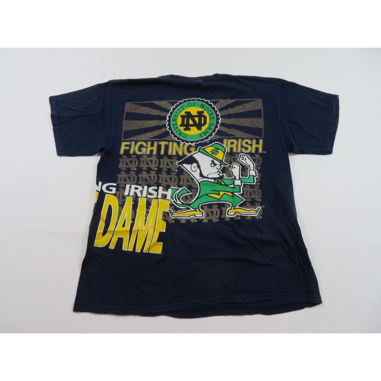 Other Fighting Irish of Notre Dame T-Shirt Double-Sided Sz L 1990s Size US L / EU 52-54 / 3 - 2 Thumbnail