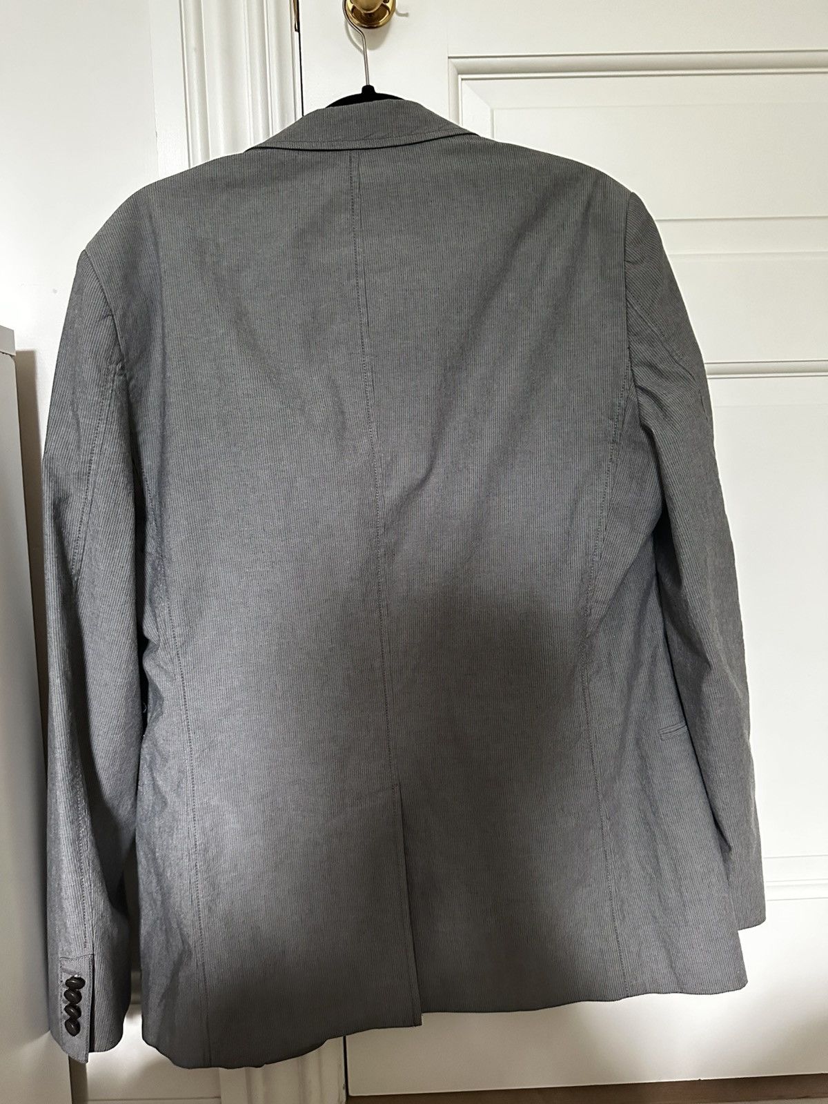 John Varvatos Rare John Varvatos Grey Peace Blazer Size 40S - 7 Thumbnail