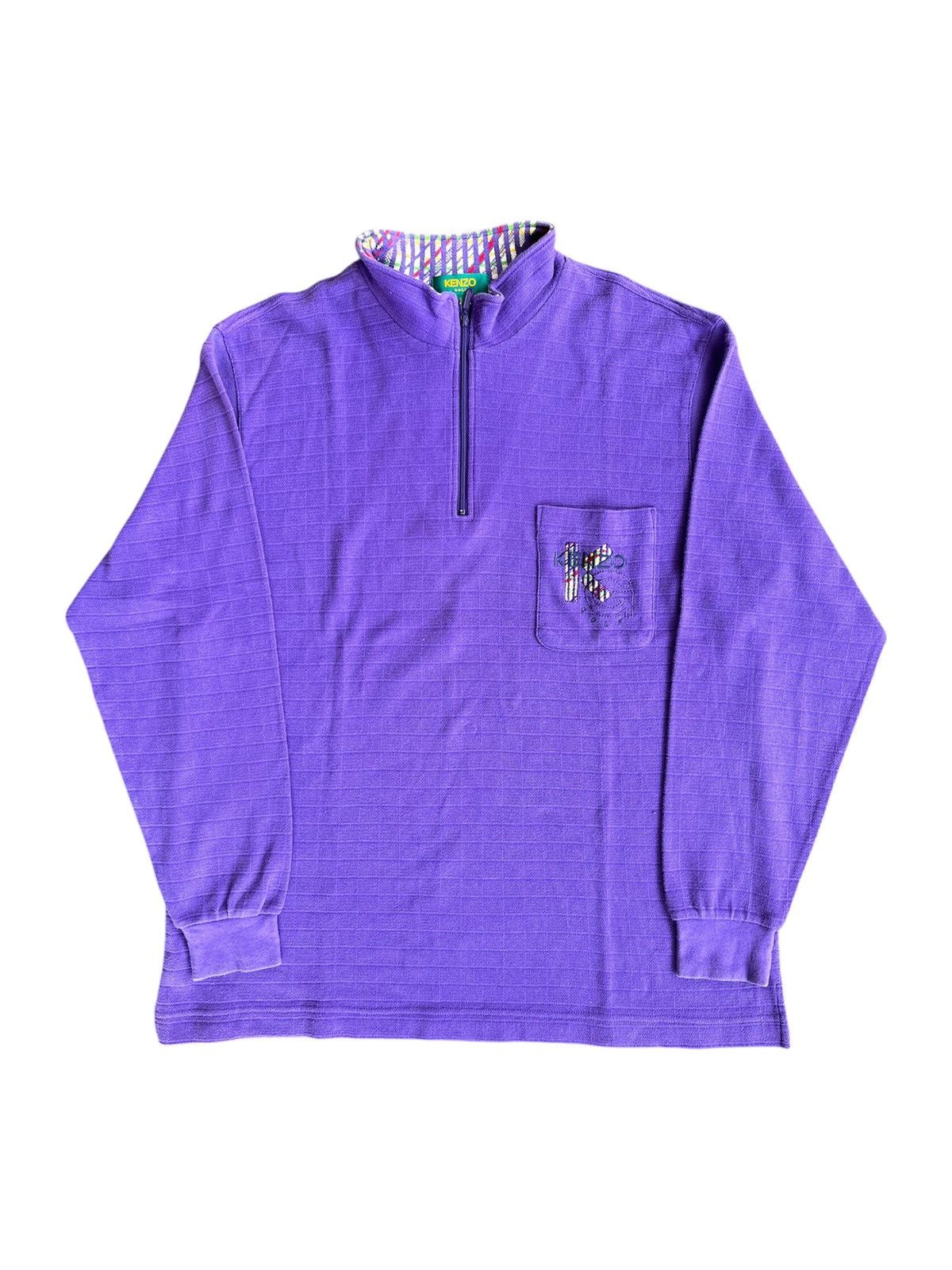 Kenzo Half Zip | Grailed