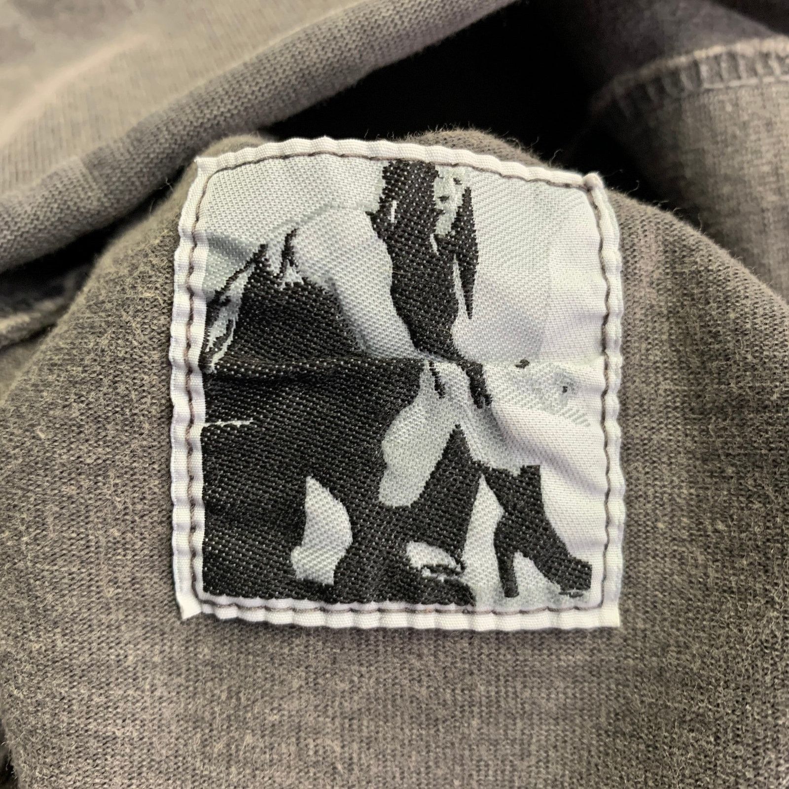 Rick Owens Drkshdw Size S Grey Cotton Drop Crotch Drawstring Casual Pants Size US 27 - 7 Thumbnail