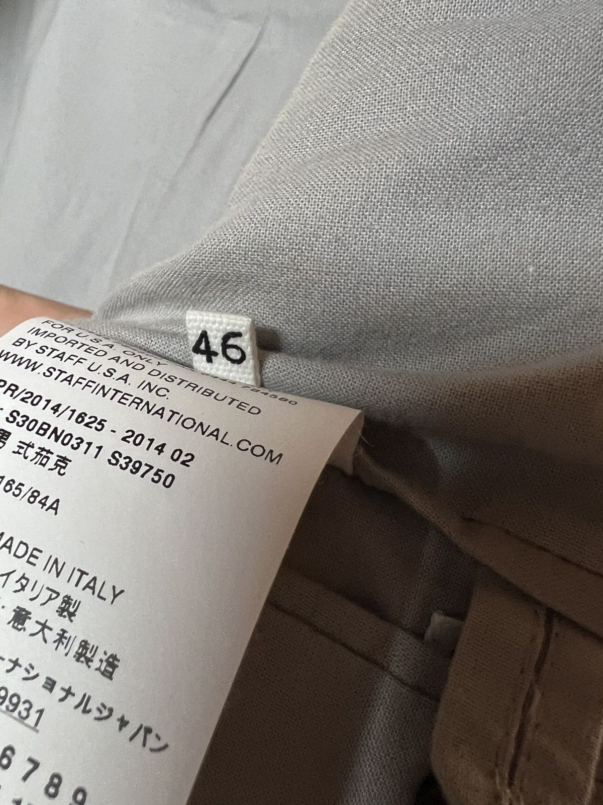 Maison Margiela 14AW blazer Version of grey Size 46R - 14 Thumbnail