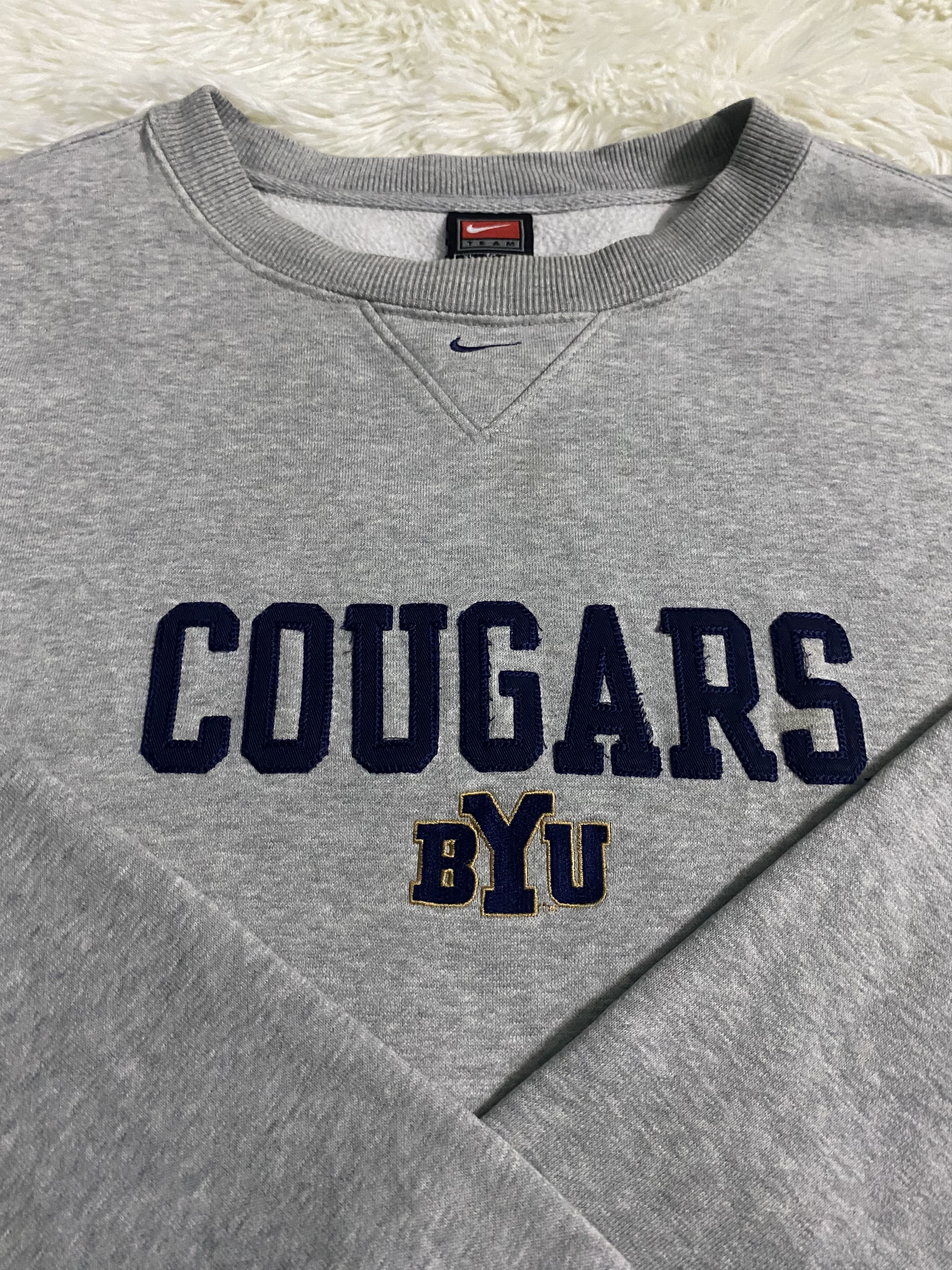 Nike Nike Center Baggy Style Sweatshirt Vintage Size US XL / EU 56 / 4 - 3 Thumbnail