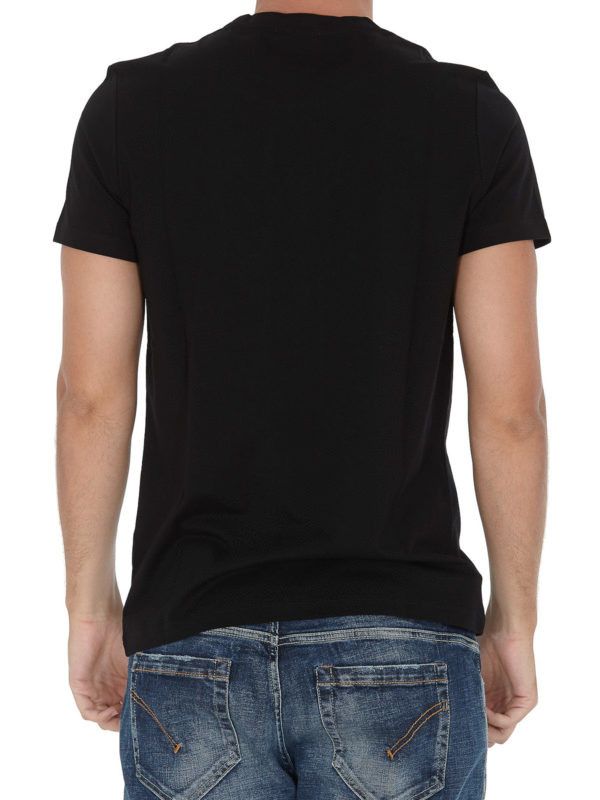 Balmain o1s1wg110925 Cotton T-Shirt in Black Size US L / EU 52-54 / 3 - 5 Thumbnail