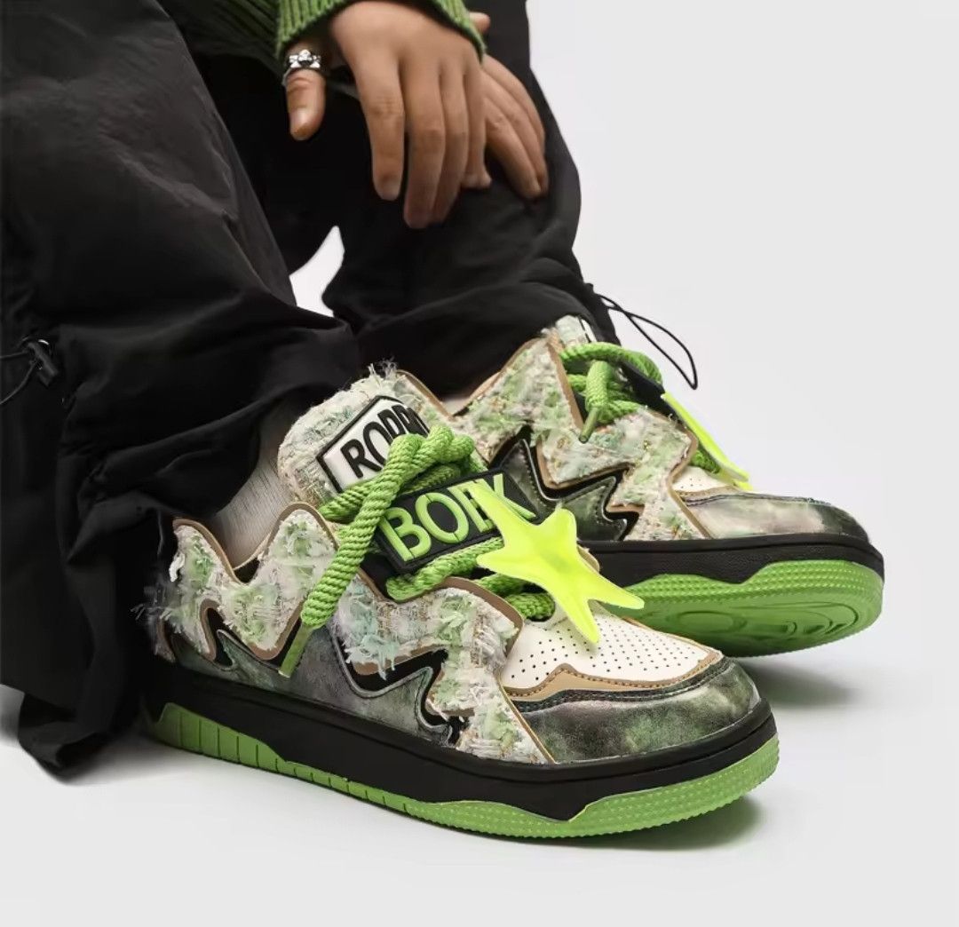 Japanese Brand Skateboard Loud in Volcano Streetwear Green Sneakers Size US 10 / EU 43 - 1 Thumbnail