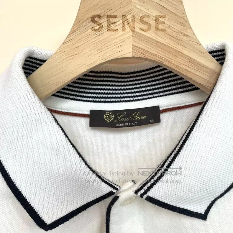 Loro Piana Loro Piana Polo Collar Cotton Short Sleeve Size US XL / EU 56 / 4 - 3 Thumbnail