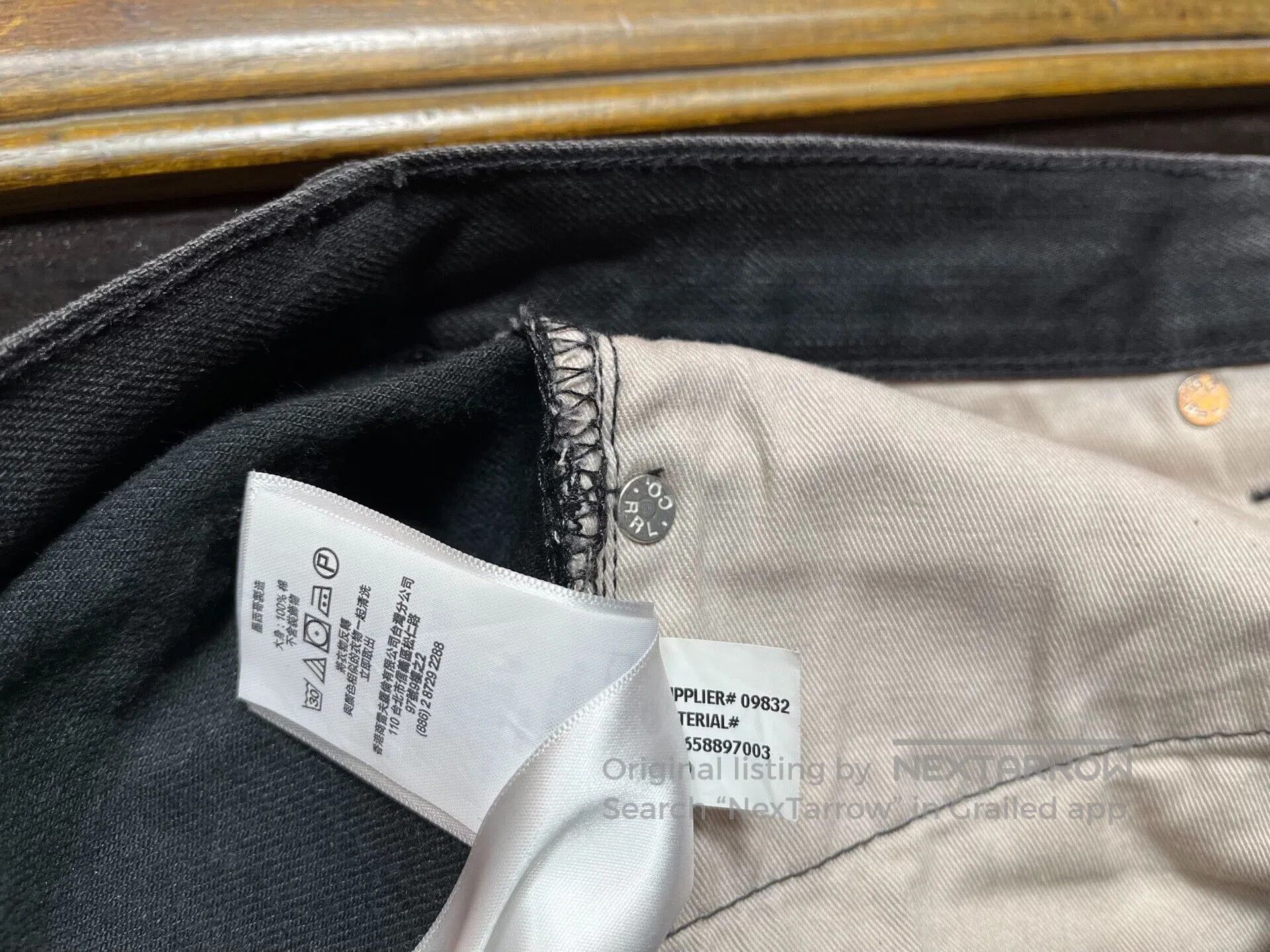 RRL Ralph Lauren RRL Black Denim Jeans by Ralph Lauren. Size US 31 - 6 Thumbnail