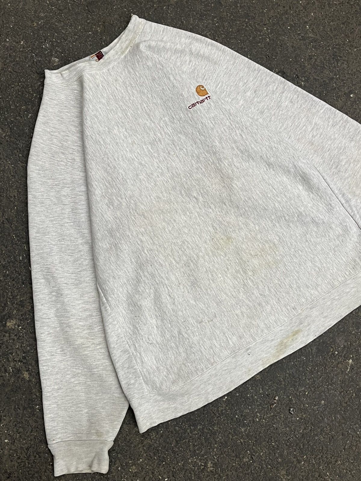 Carhartt × Vintage Carhartt vintage 80s rugged wear sweatshirt reverse weave Size US XL / EU 56 / 4 - 3 Thumbnail